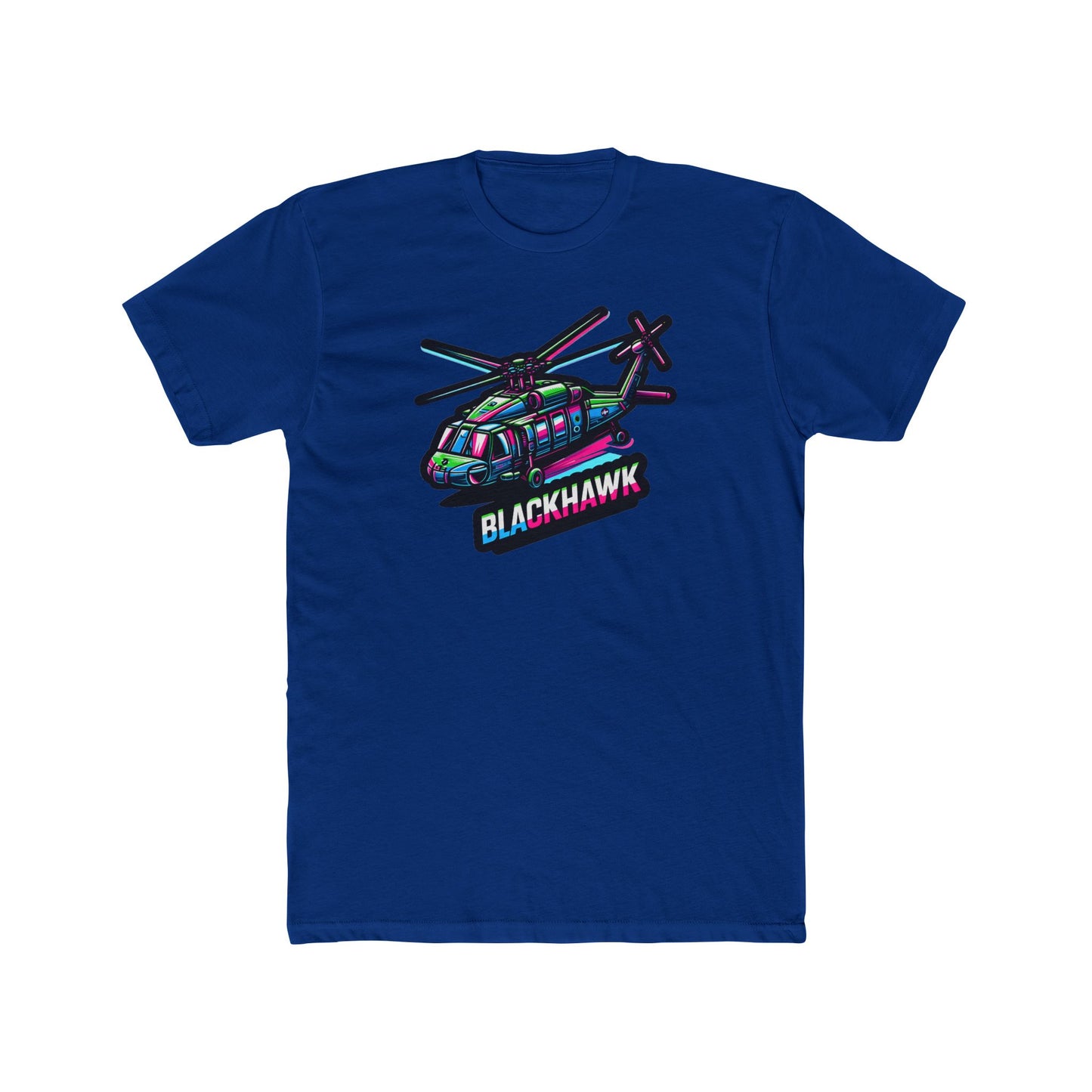 Retro Blackhawk 100% Cotton Crew Tee