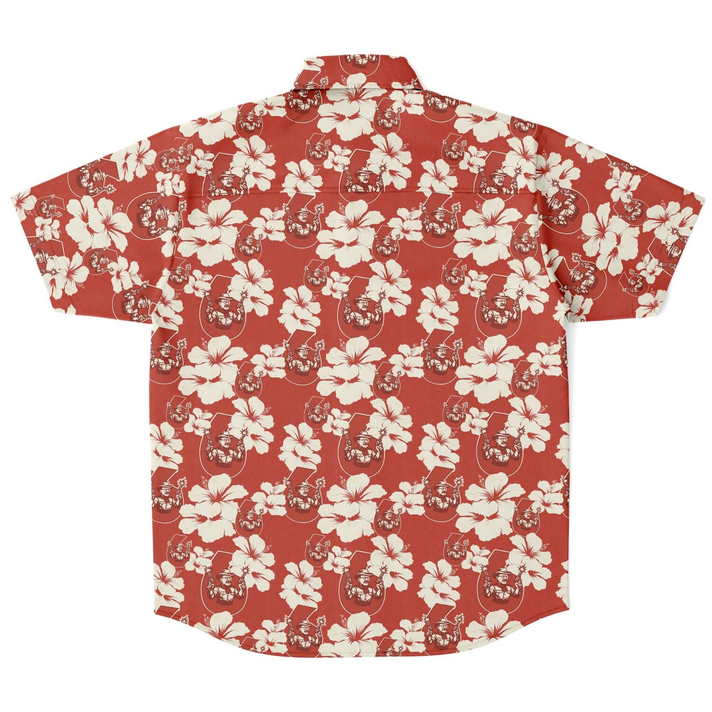 Teddy Roosevelt Short Sleeve Button Down Shirt