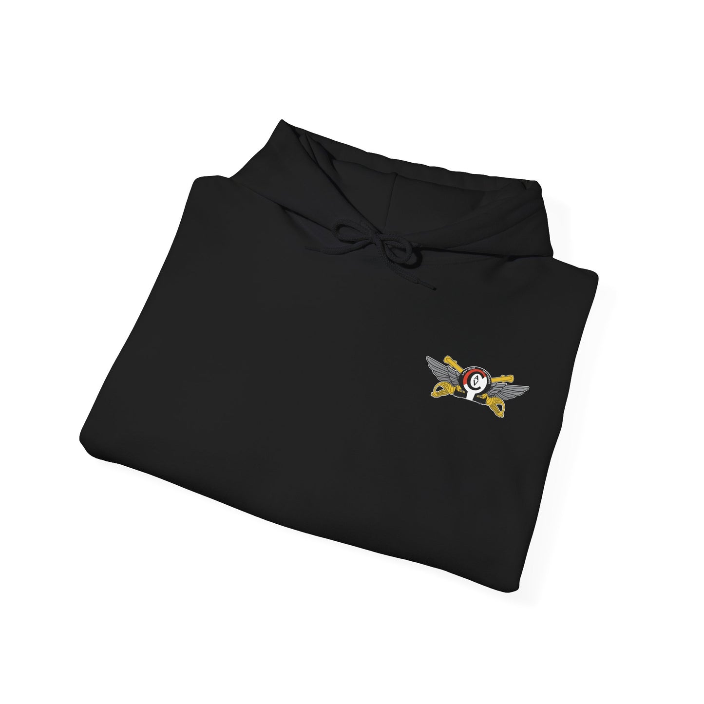LAST TROOP - LAST CHARGE  6-17 AIR CAV C Troop Unisex Heavy Blend Hooded Sweatshirt