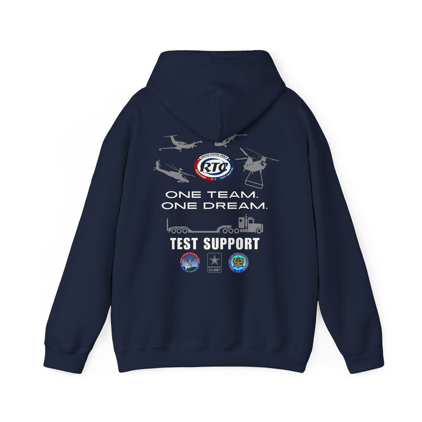 Test Support Unisex Hoodie