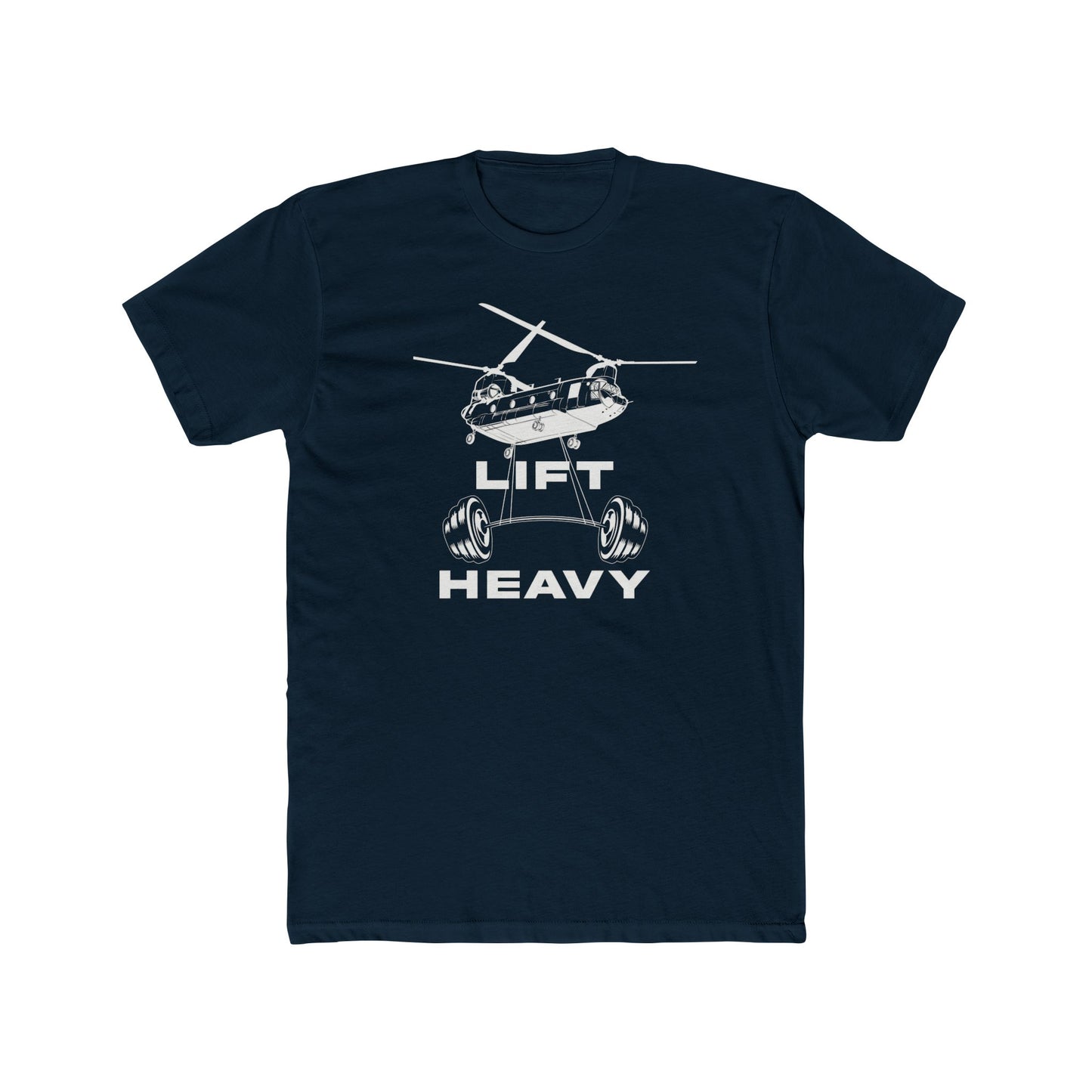 Lift Heavy 100% Cotton Crew Tee