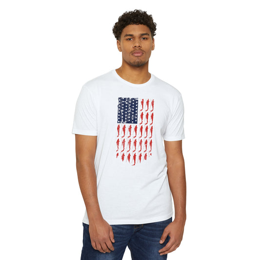 Patriotic Blackhawk CVC Jersey T-shirt