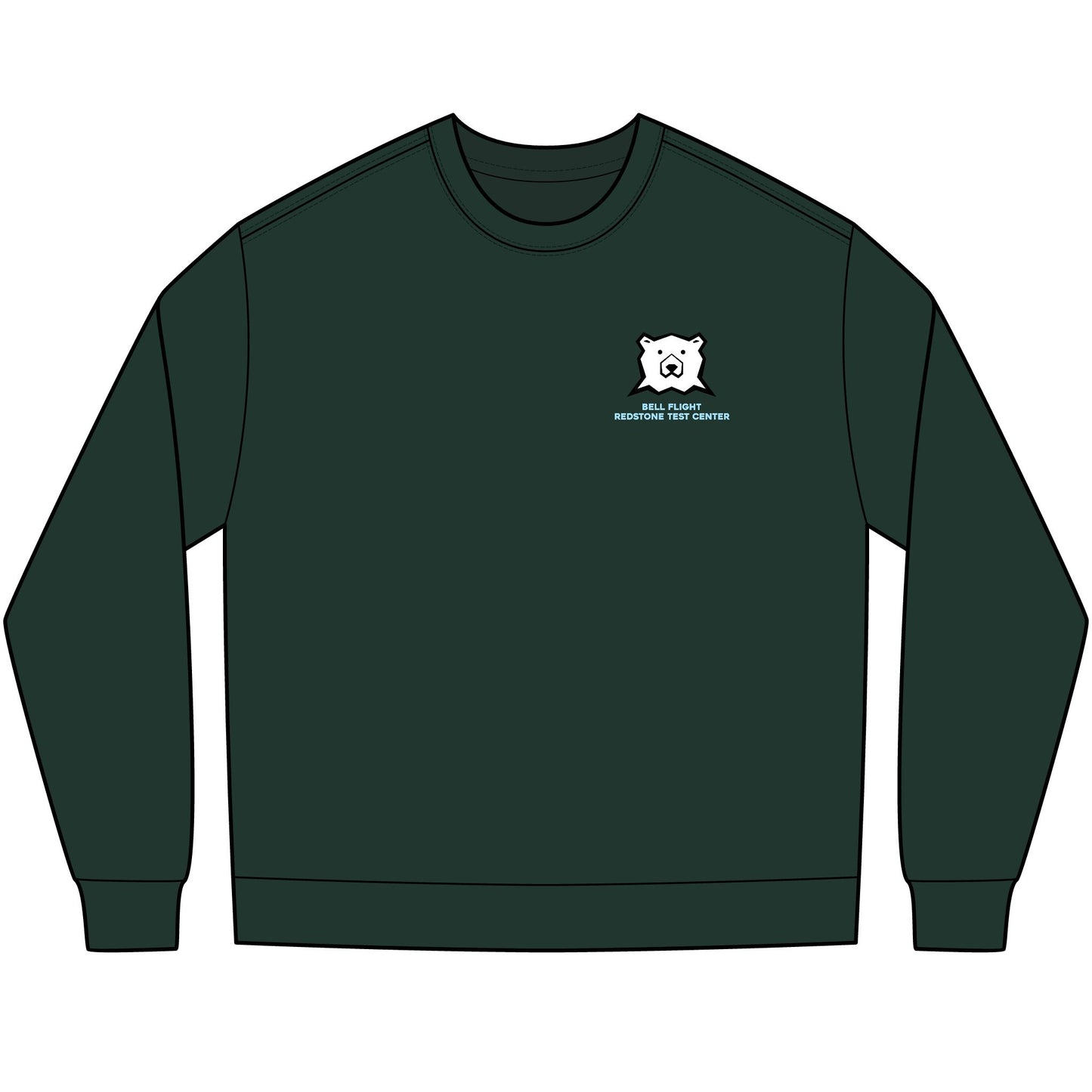 Bell 525 Icing Trials Heavyweight 100% Cotton Long Sleeve Tee