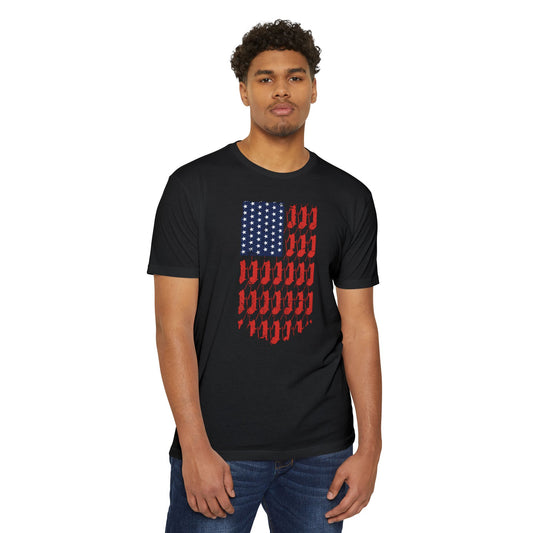 Patriotic Chinook CVC Jersey T-shirt