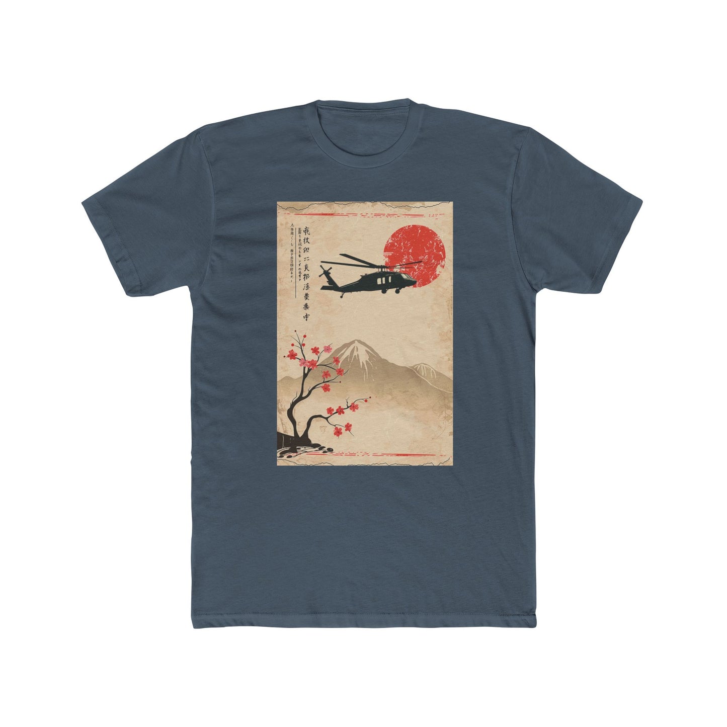 Blackhawk Blossom 100% Cotton Crew Tee