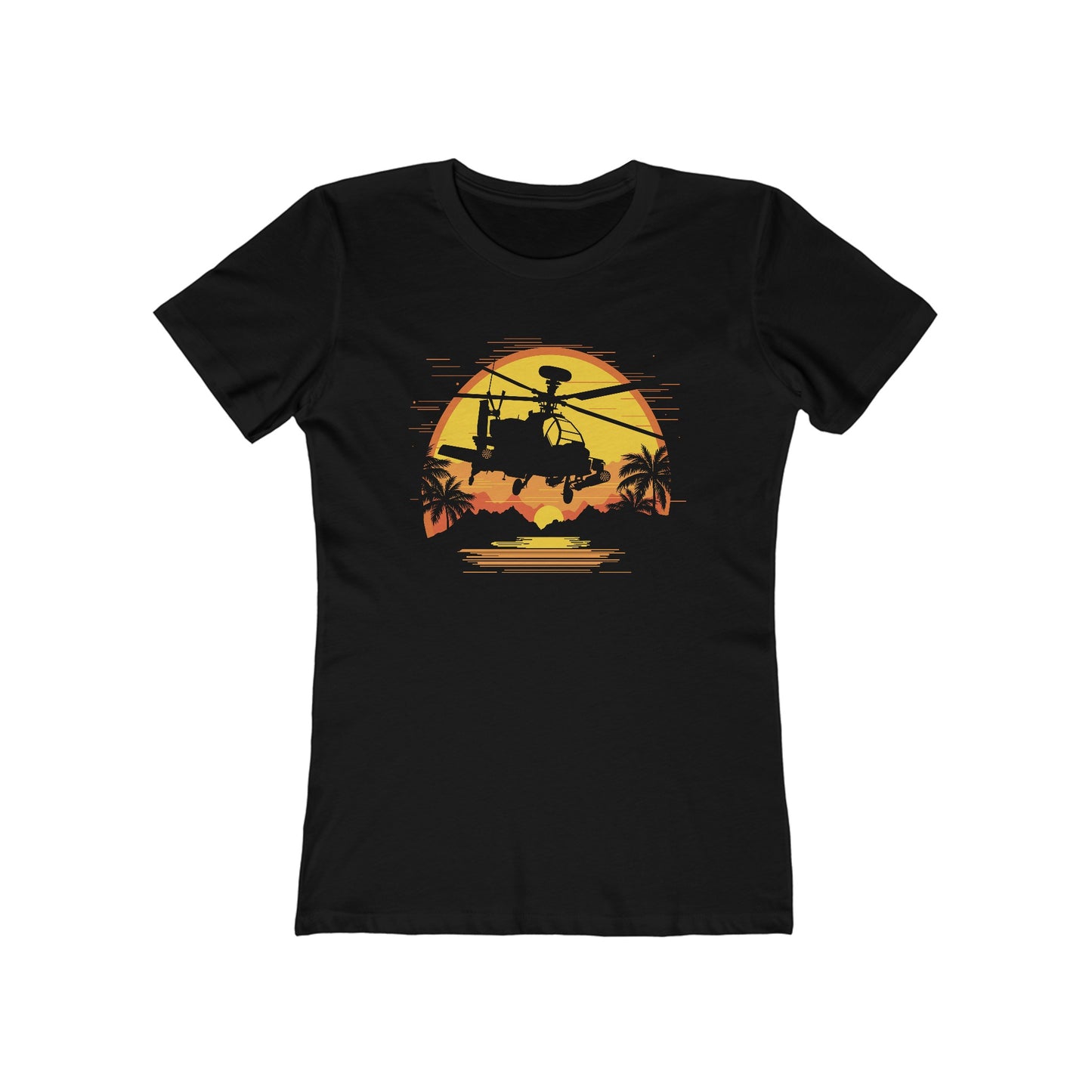 Apache Sunset Boyfriend Tee for Women