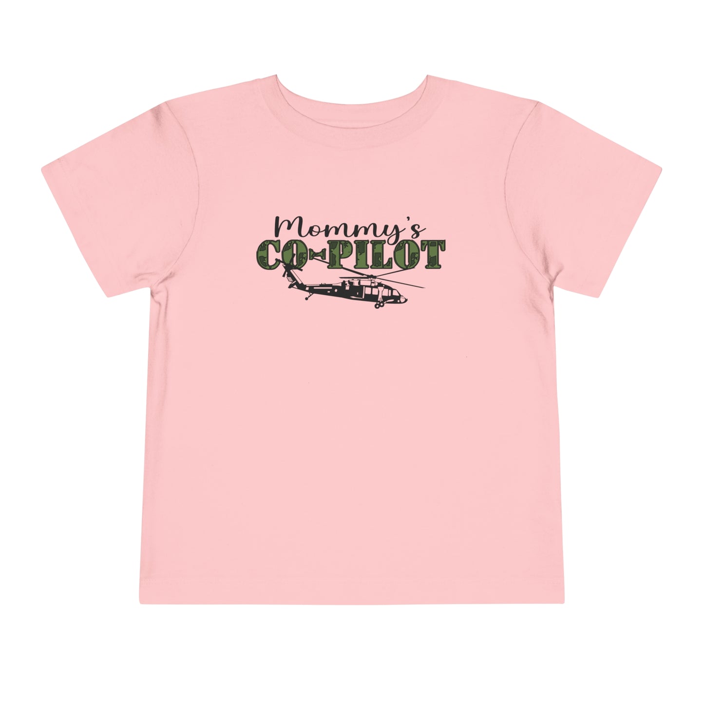 Mommy’s Blackhawk Co-Pilot Toddler Short Sleeve Tee