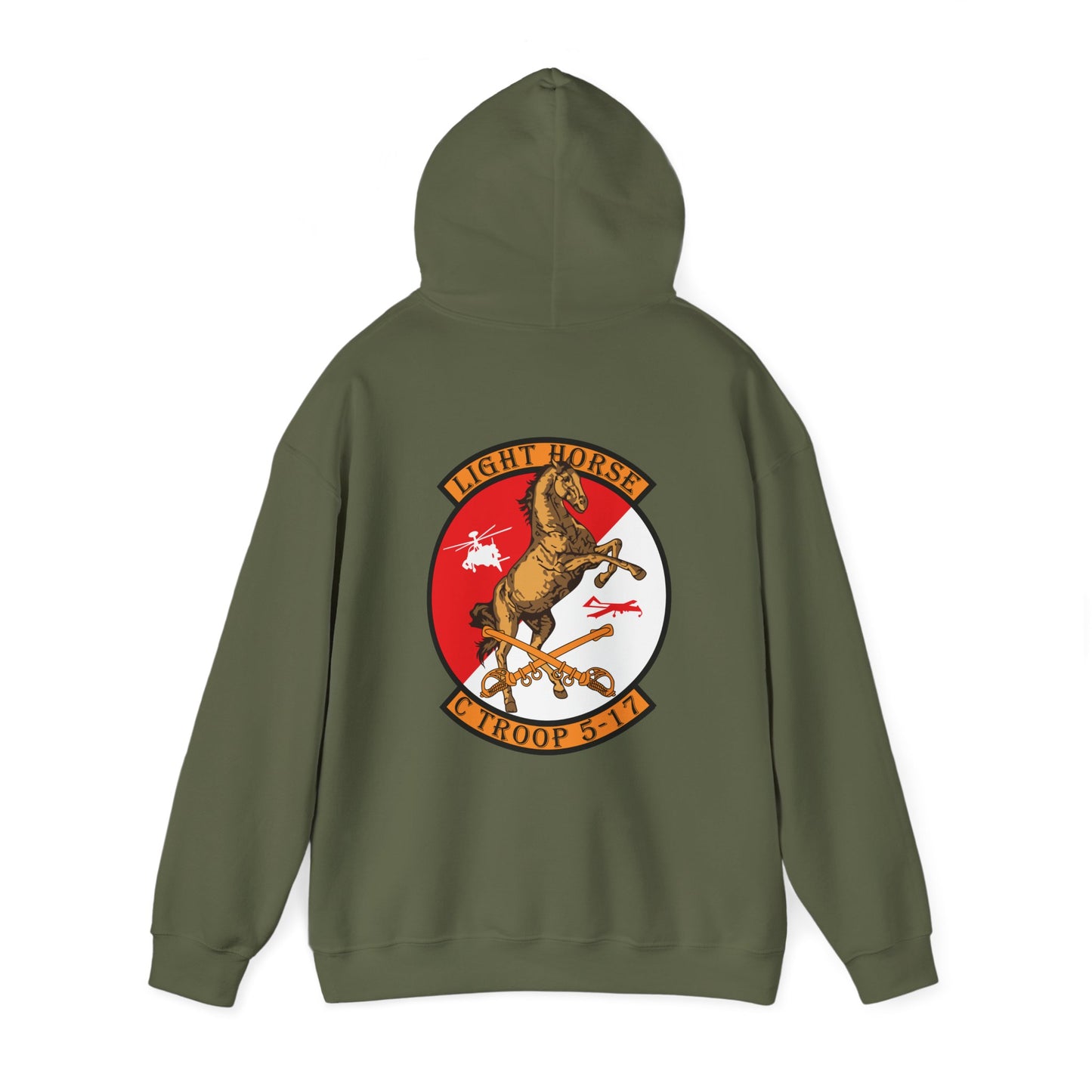 5-17 Charlie Heavy Blend Hooded Sweatshirt