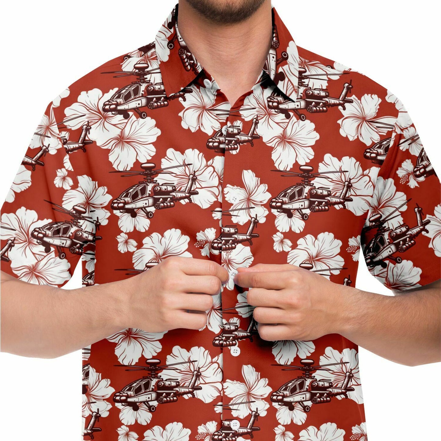 High Flying Aloha Short Sleeve Button Down Hawaiian Shirt