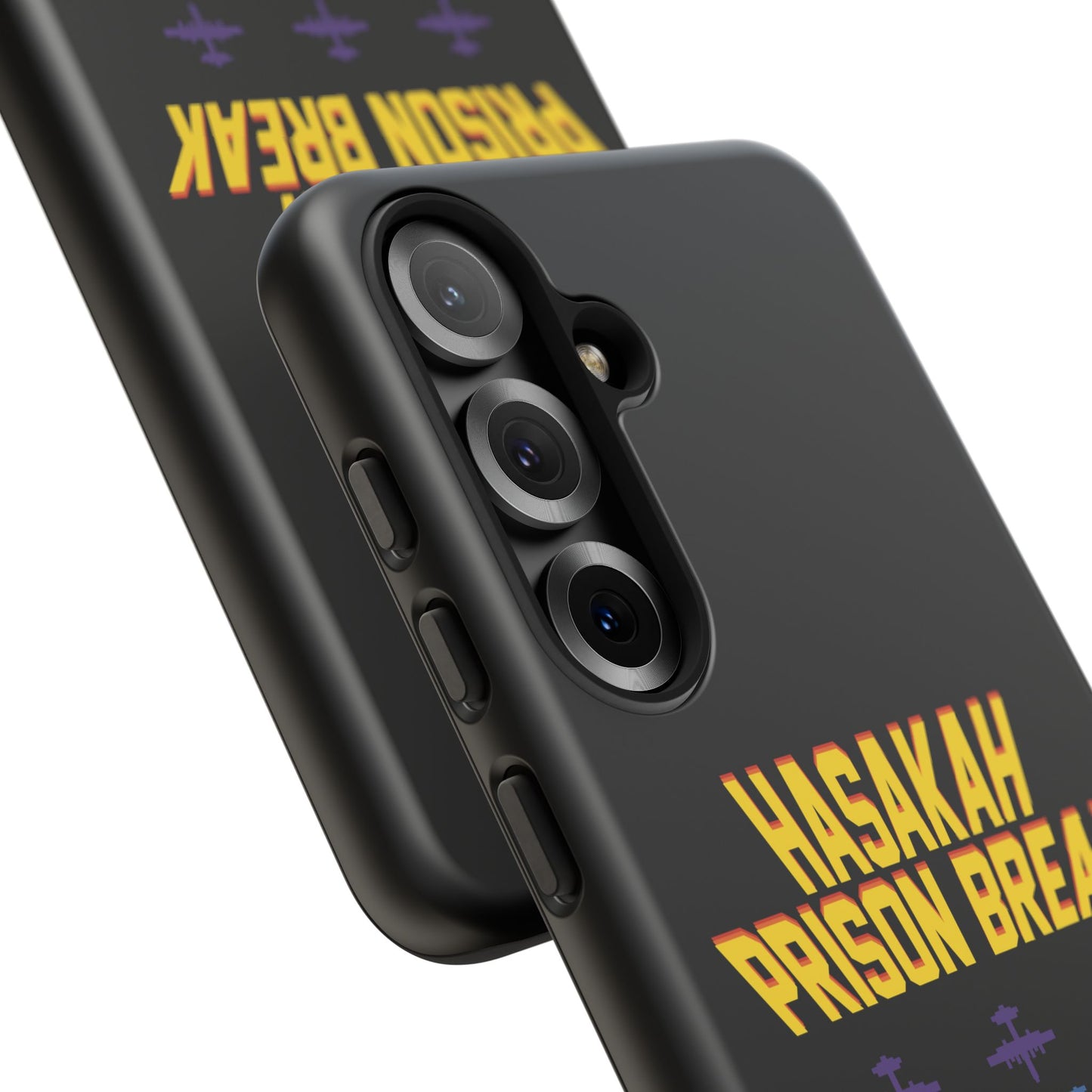 Phone Case — "Hasakah Prison Break" Retro Arcade Game Over Design