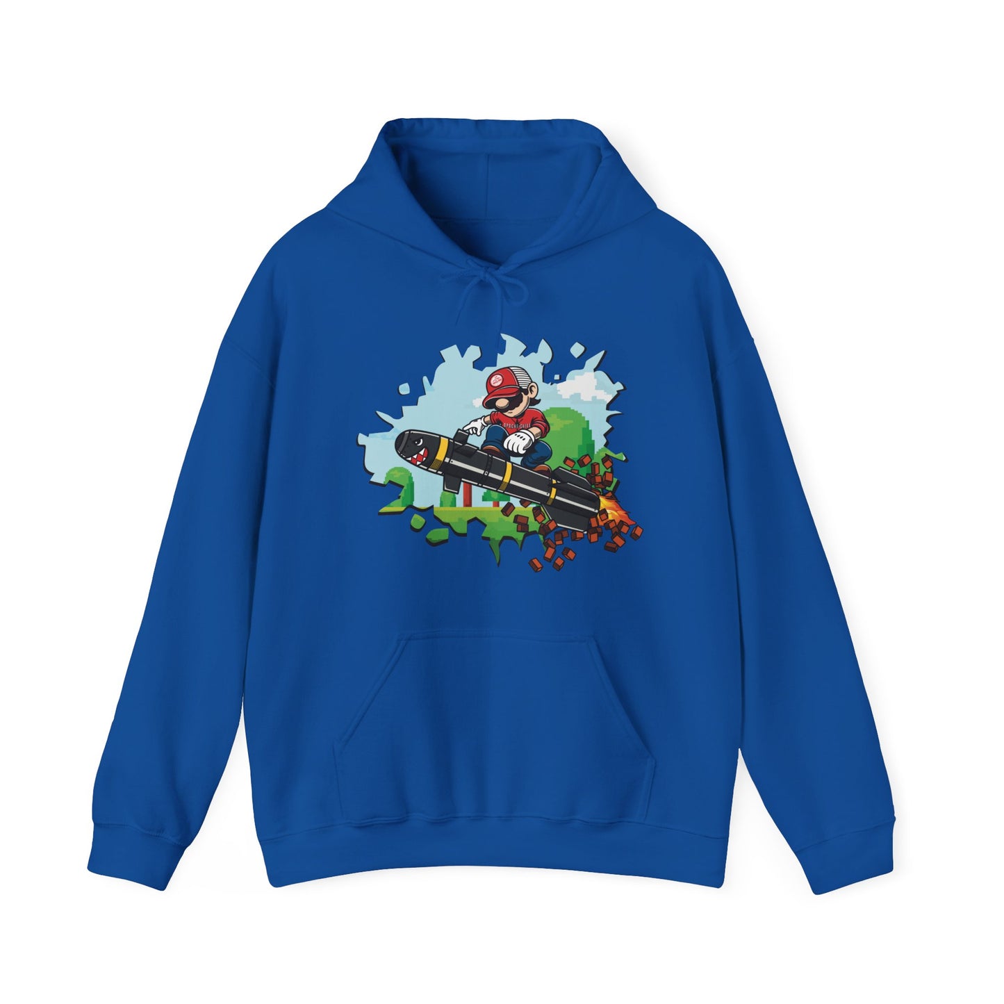 Game On! Apache Hellfire Heavy Blend Hooded Sweatshirt