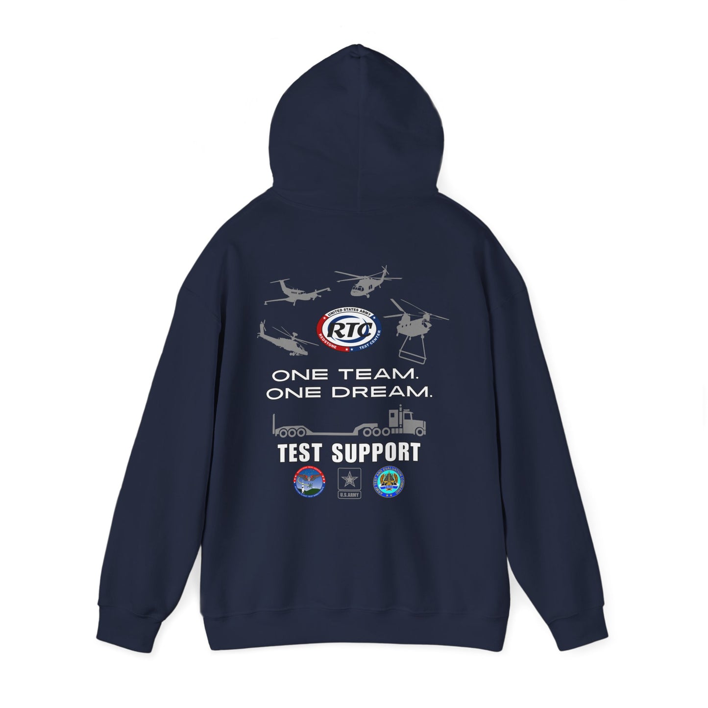 Test Support Unisex Hoodie