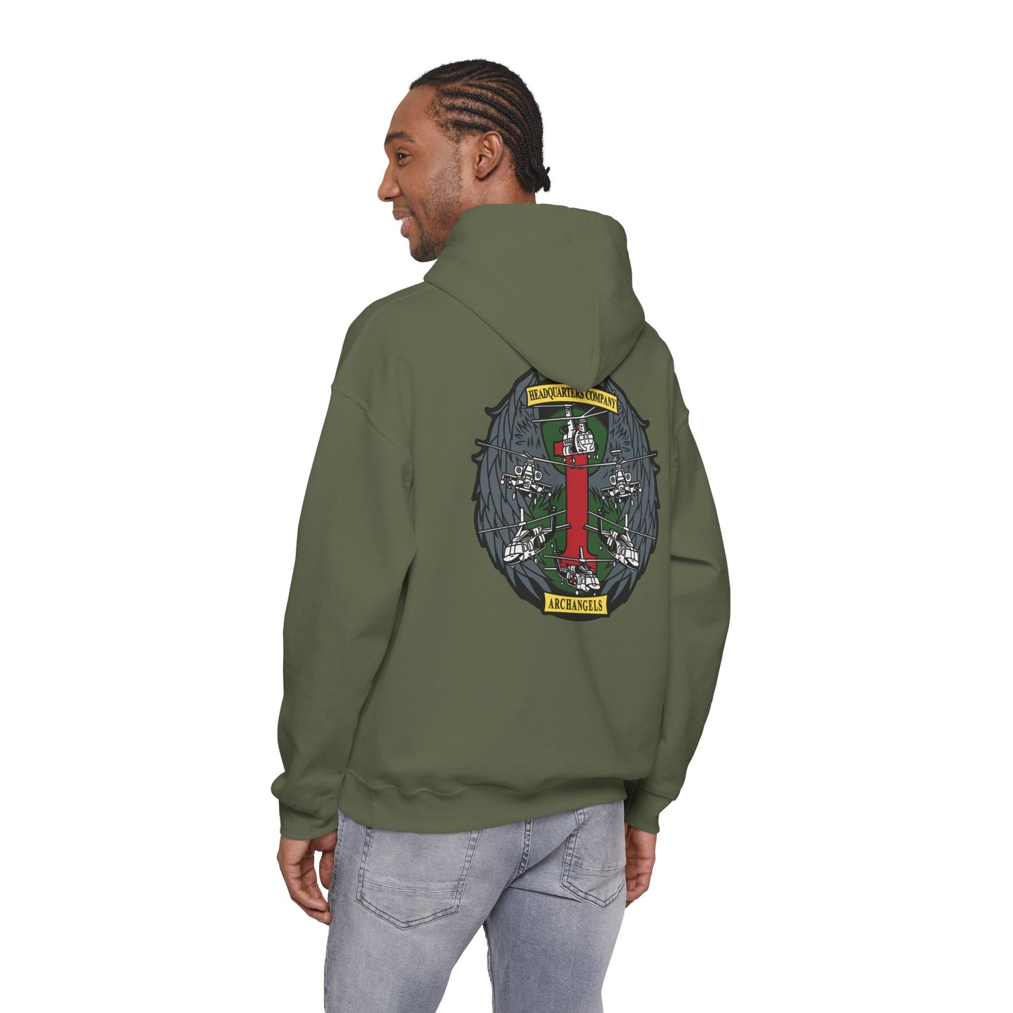 1 CAB Archangels Headquarters Company Hoodie Pullover