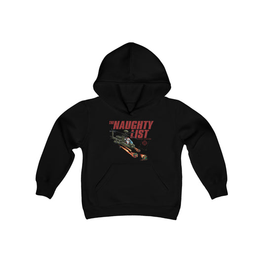 Naughty List: Target Acquired Youth Heavy Blend Hooded Sweatshirt