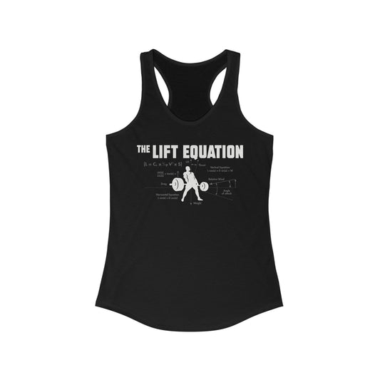 The Lift Equation Women's Ideal Racerback Tank