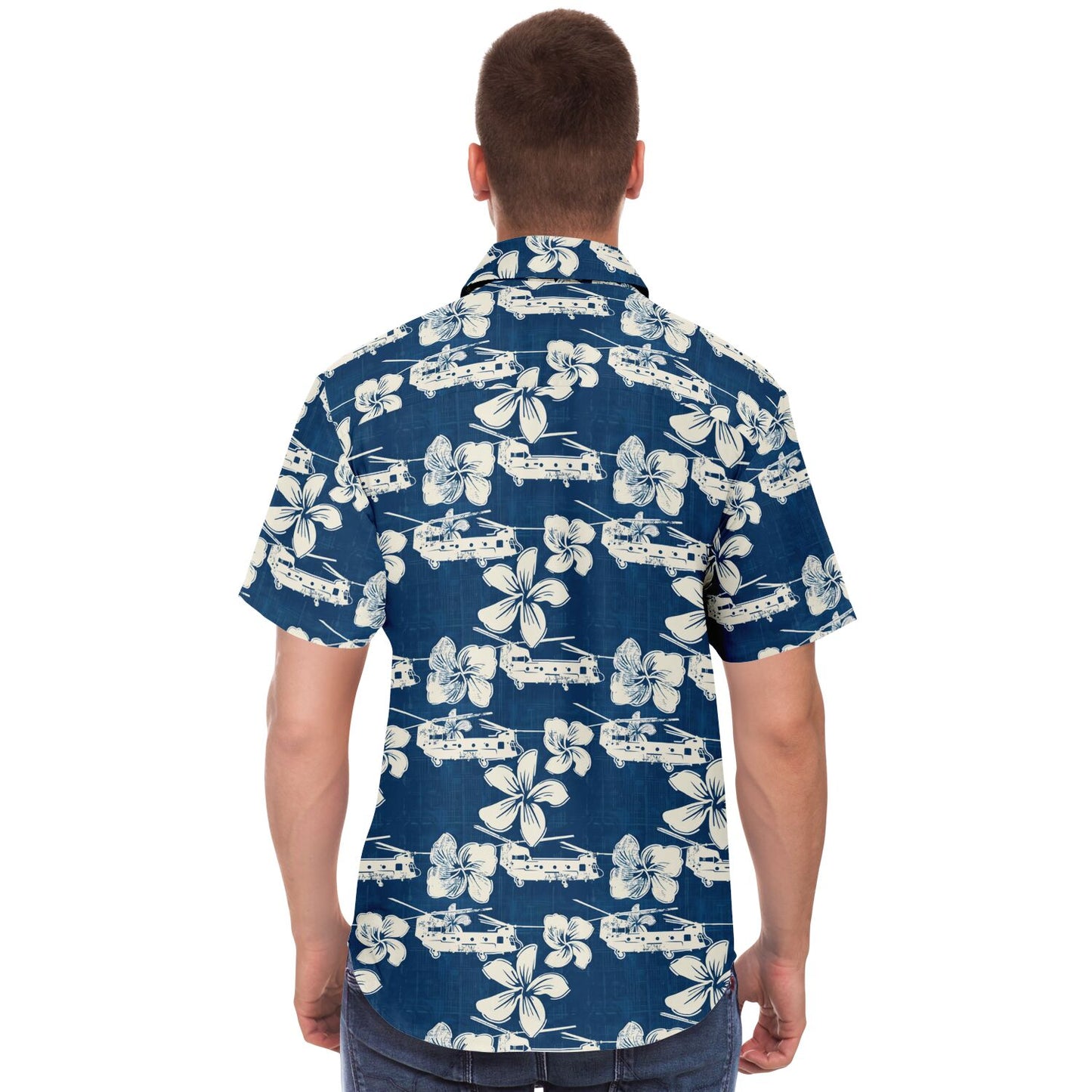 Chinook Aloha Hawaiian Short Sleeve Button Down Shirt