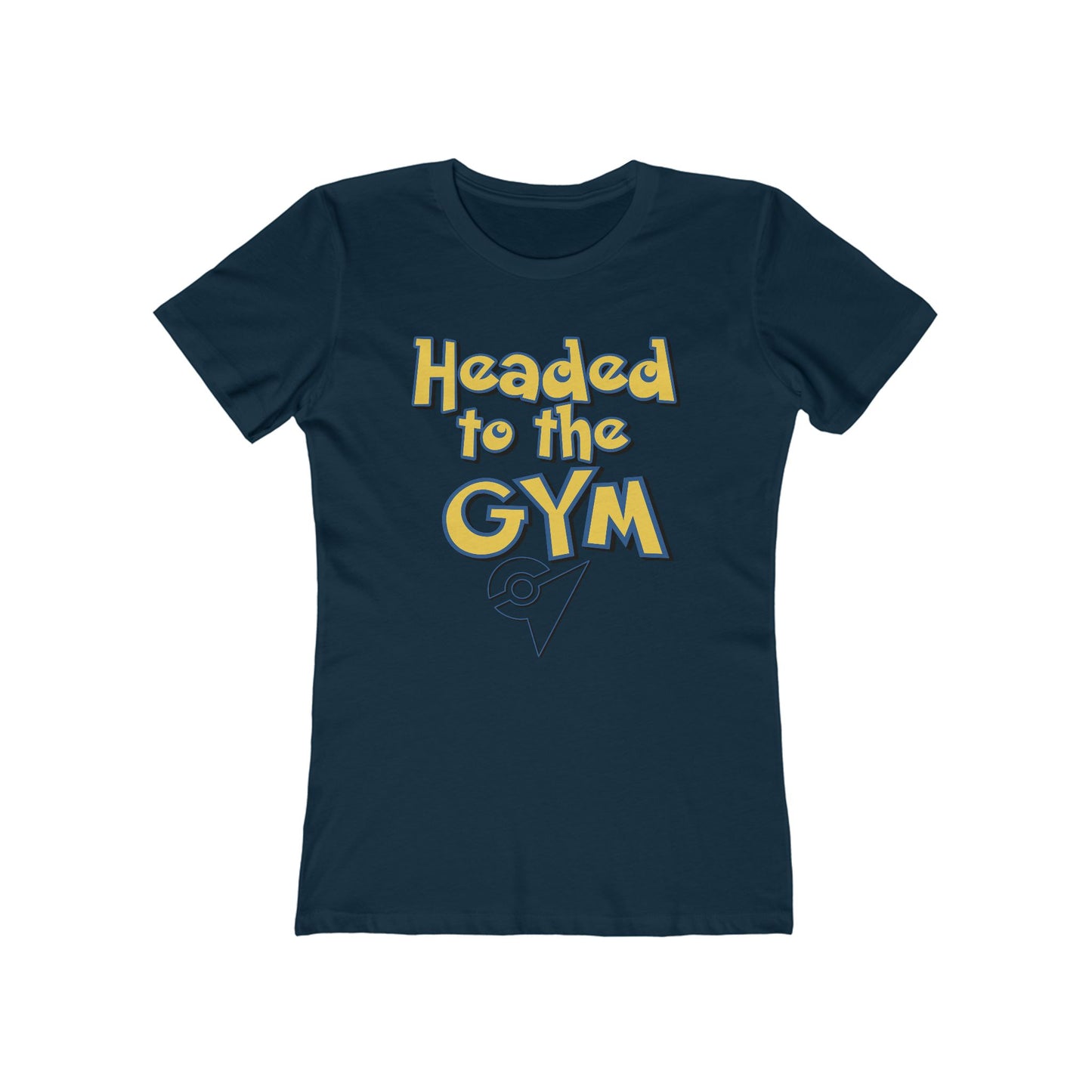 Headed to the Gym Tee — Women’s Boyfriend Fit Workout Shirt