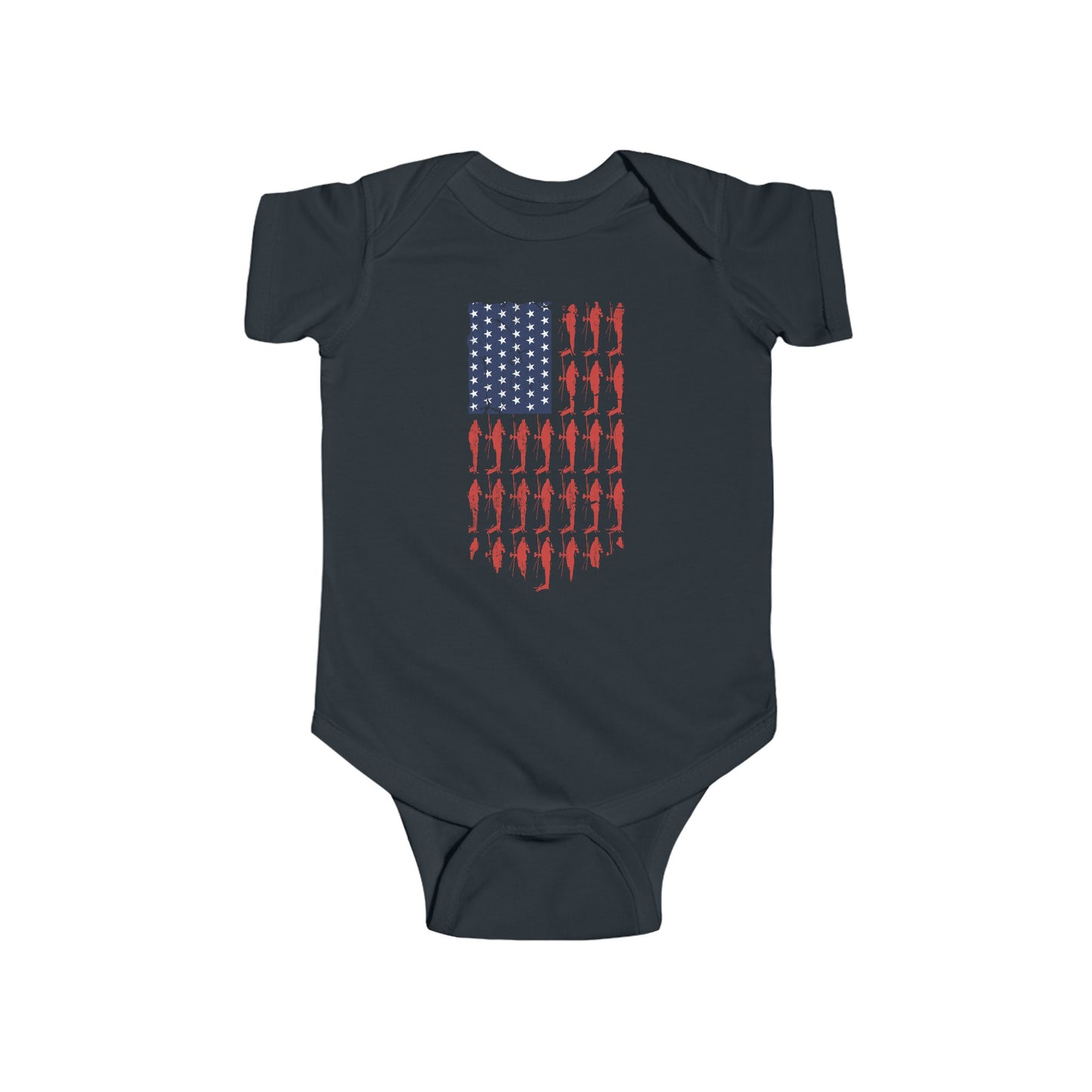 Apache Flag Infant Fine Jersey Bodysuit