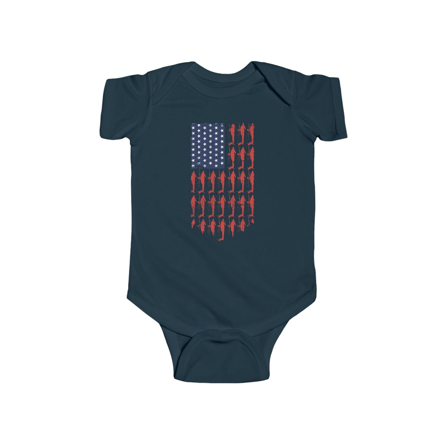 Apache Flag Infant Fine Jersey Bodysuit