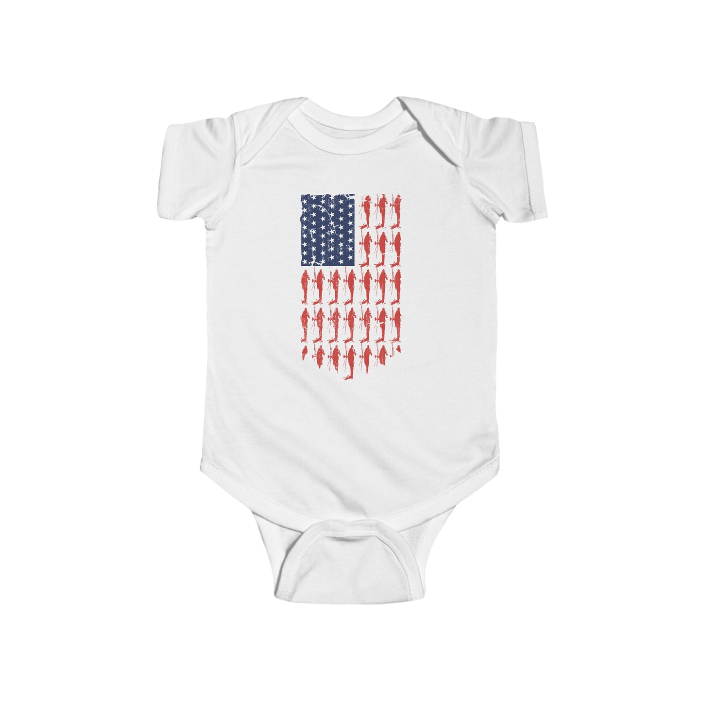 Apache Flag Infant Fine Jersey Bodysuit