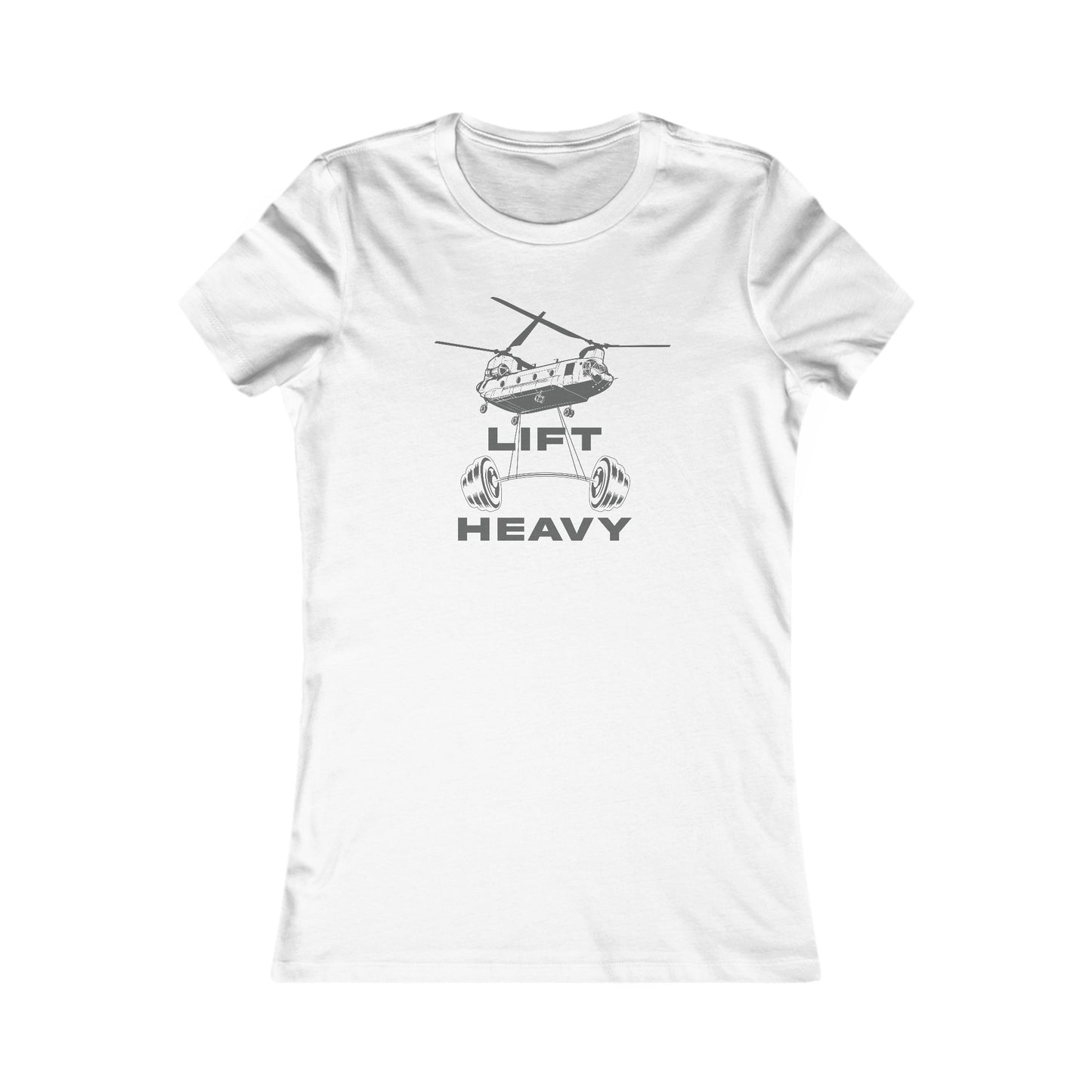 Lift Heavy 100% Cotton Women's Favorite Tee