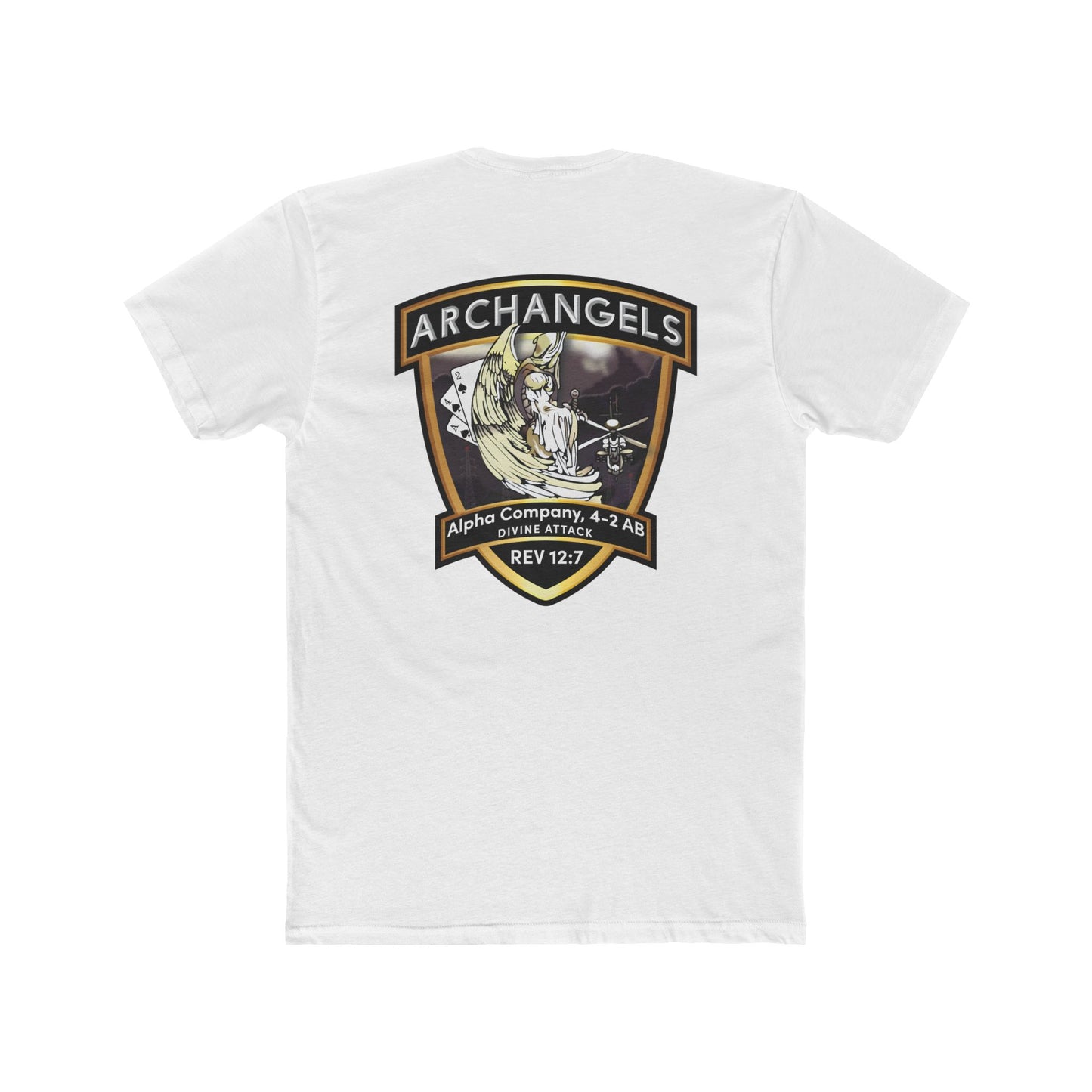 4-2 Archangels 100% Cotton Crew Tee