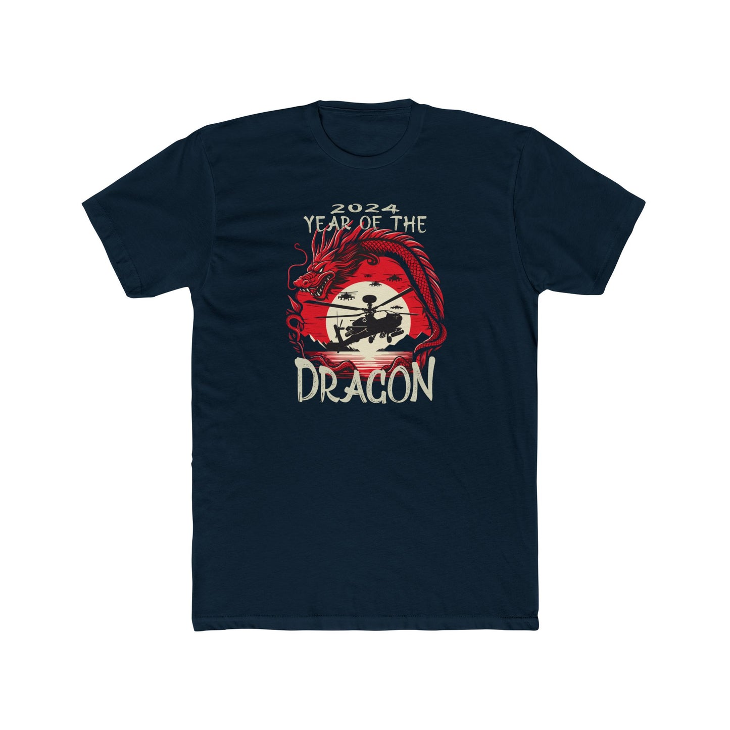 Year of the Dragon:  Apache 100% Cotton Crew Tee