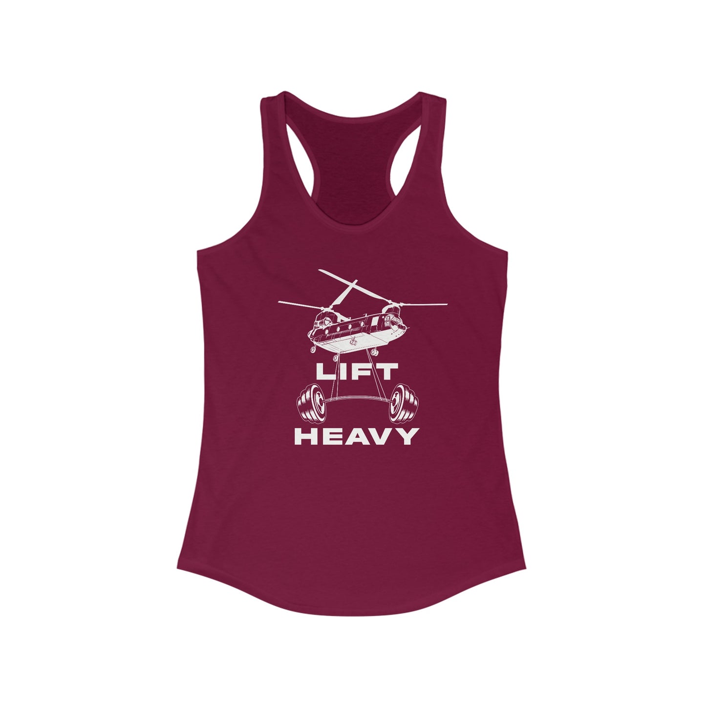 Lift Heavy Women's Ideal Racerback Tank