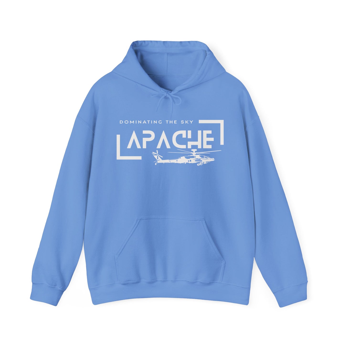 Apache Helicopter - Dominating the Sky Unisex Heavy Blend Hooded Sweatshirt