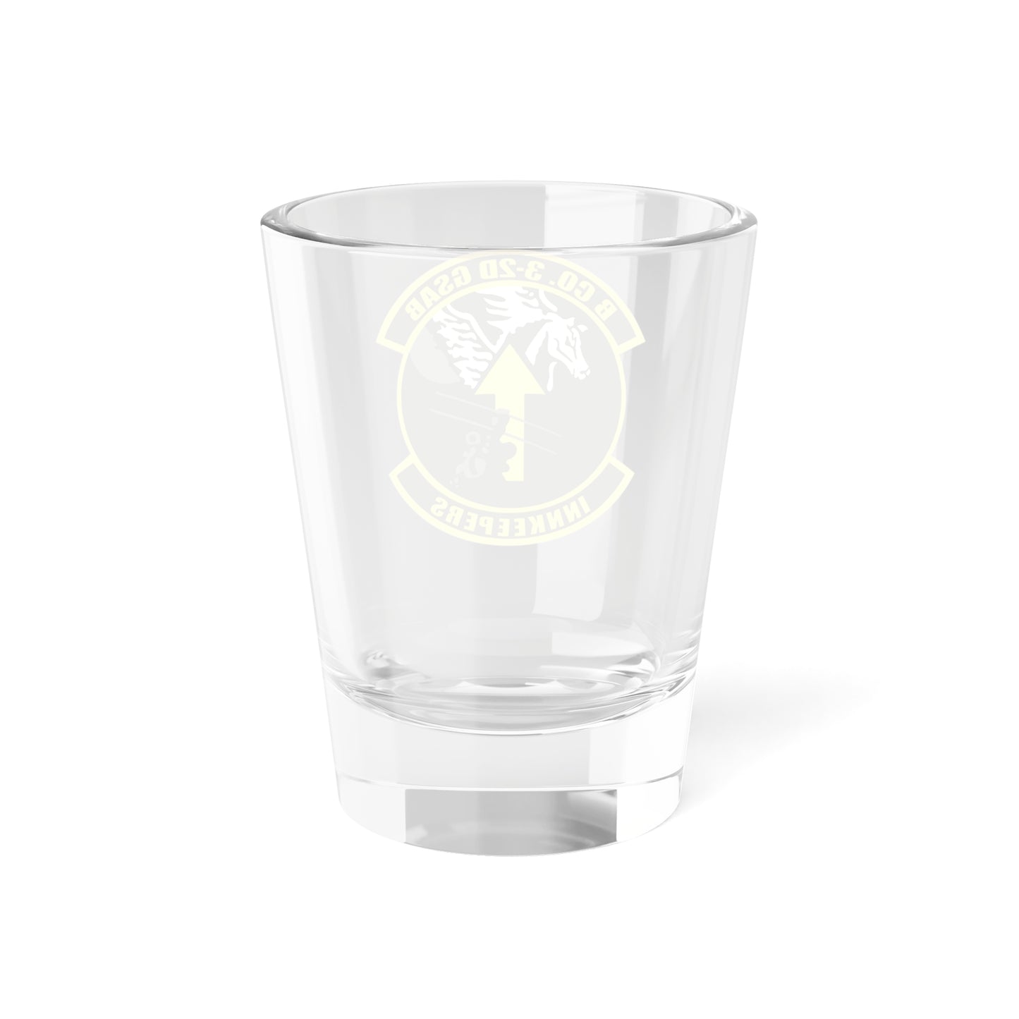 INNKEEPERS 3-2D GSAB Shot Glass, 1.5oz (Classic Design)