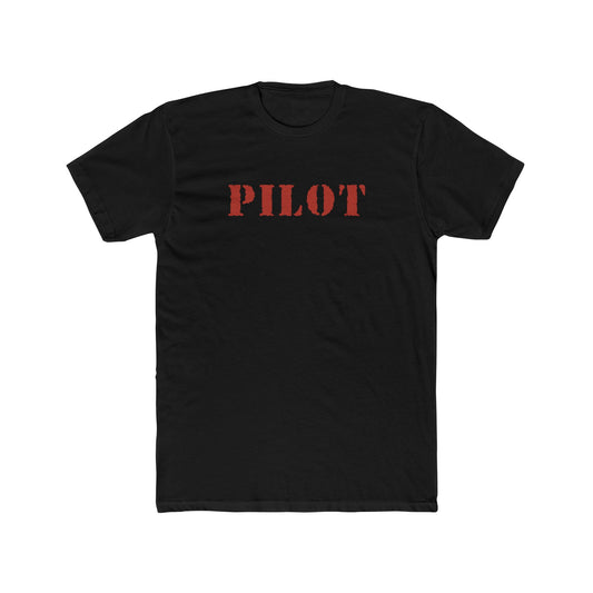 PILOT 100% Cotton Crew Tee