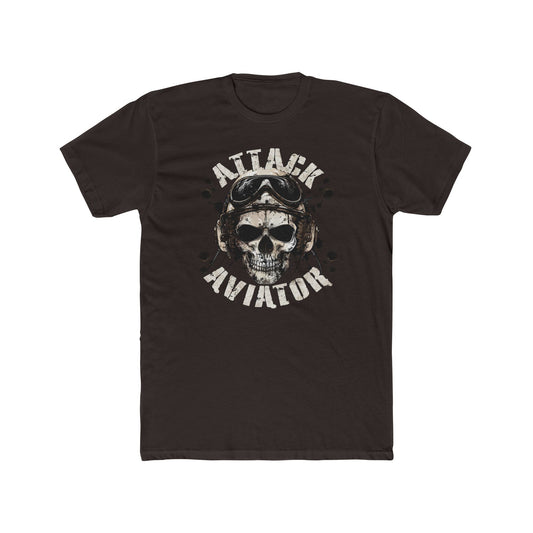 ATTACK AVIATOR 100% Cotton Crew Tee