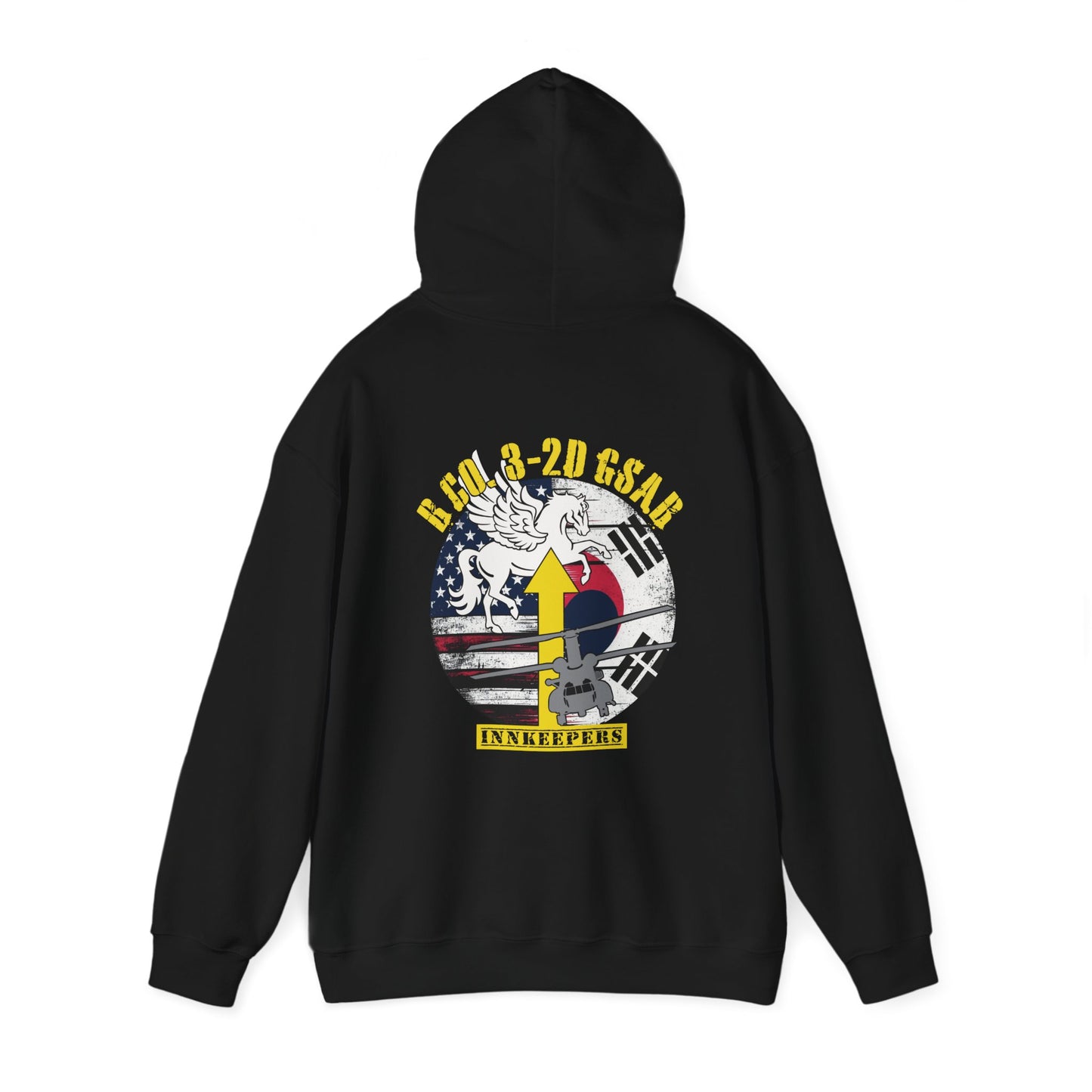 INNKEEPERS 3-2D GSAB Unisex Heavy Blend Hooded Sweatshirt (New Design)