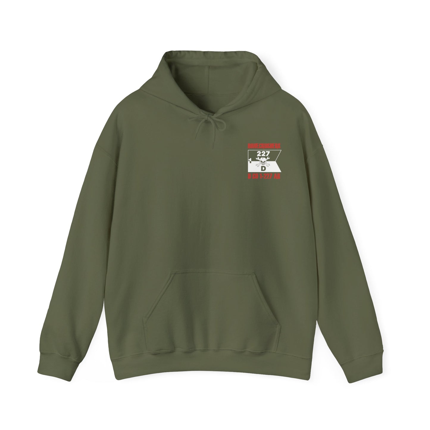 1-227 BONECRUSHERS Heavy Blend Hooded Sweatshirt