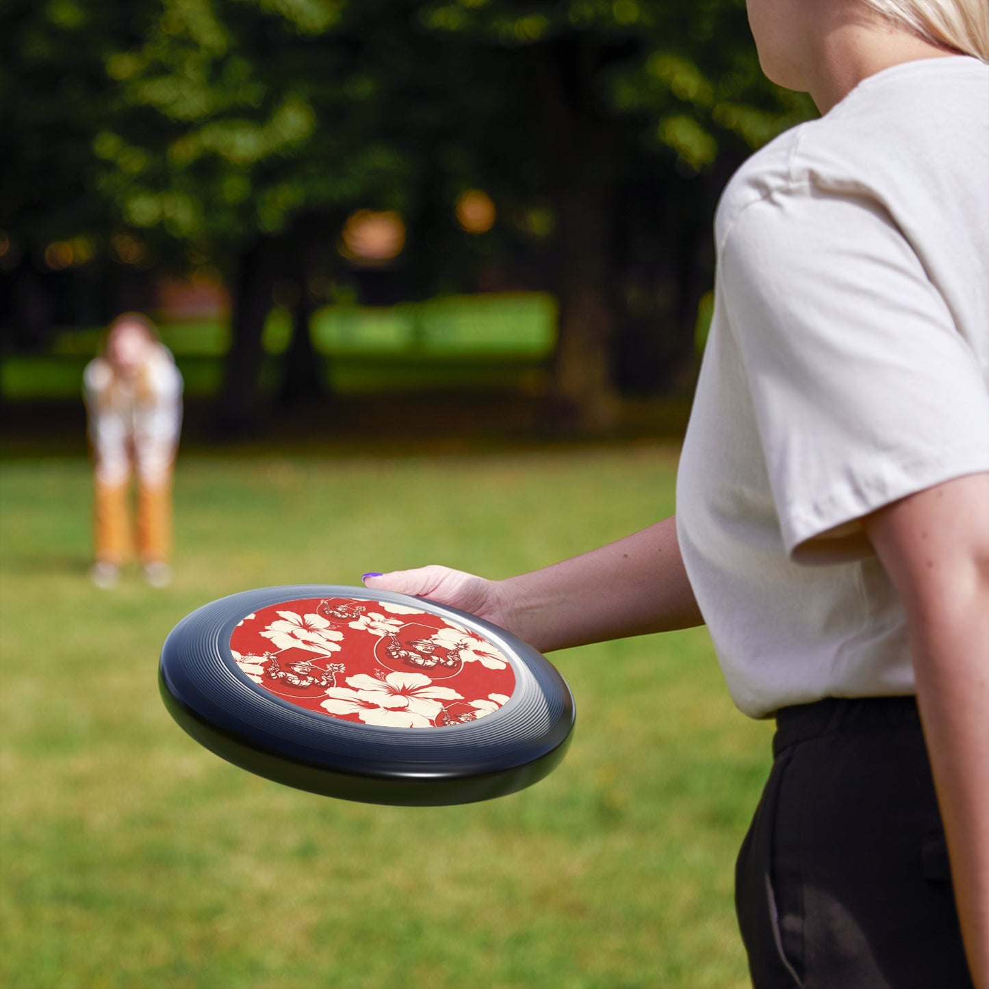 Teddy Roosevelt Aloha Ultimate Wham-O Frisbee