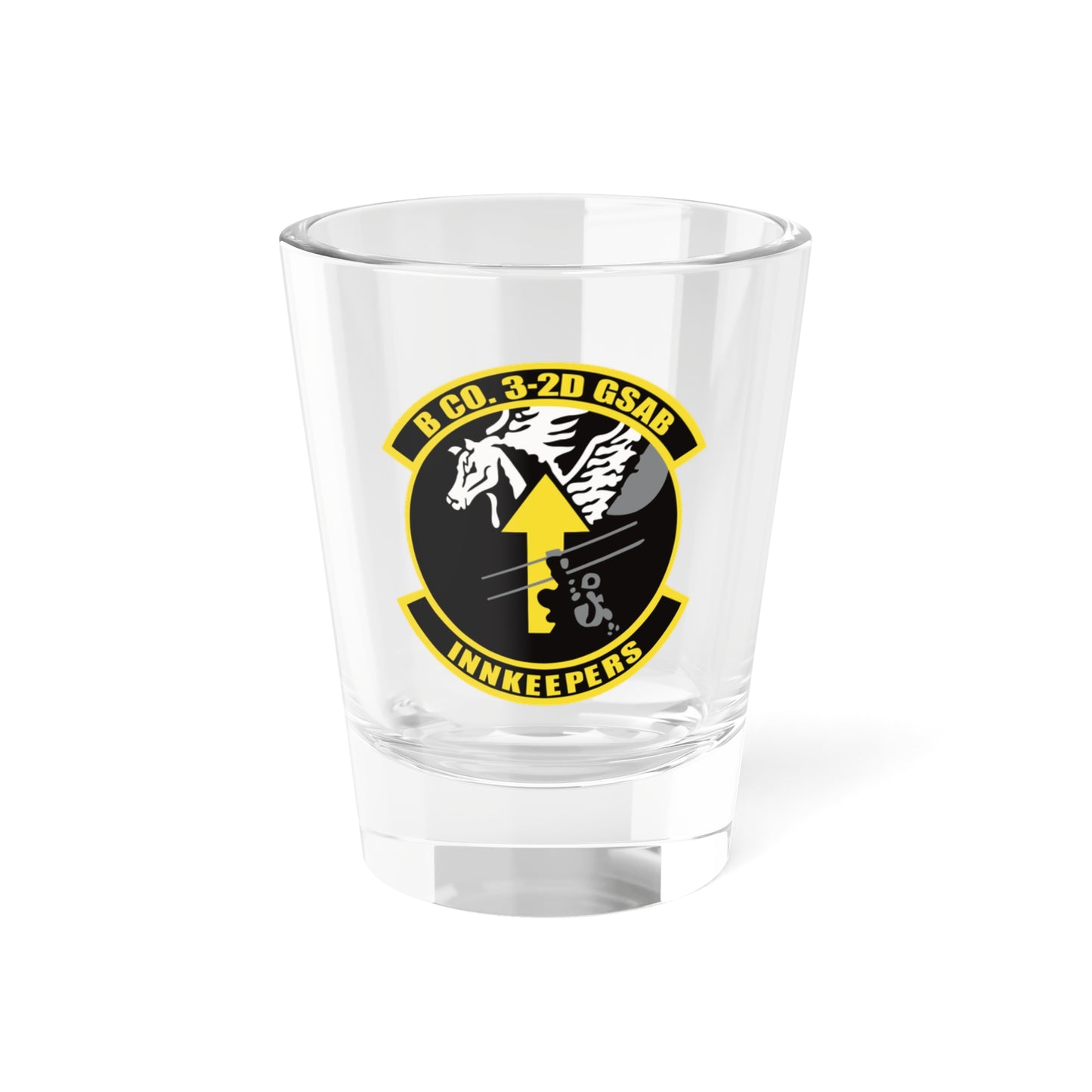 INNKEEPERS 3-2D GSAB Shot Glass, 1.5oz (Classic Design)