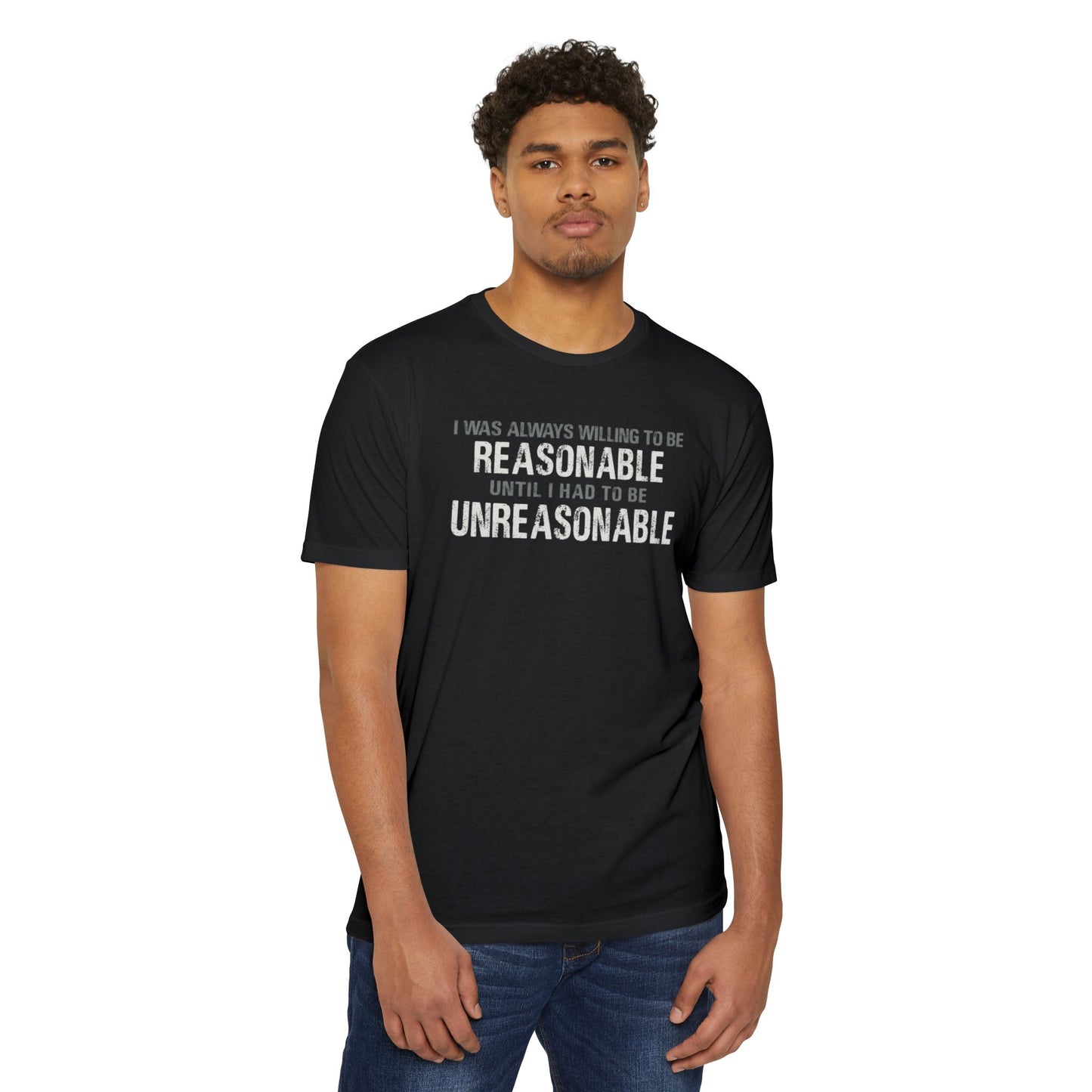 Reasonable Men CVC Jersey T-shirt