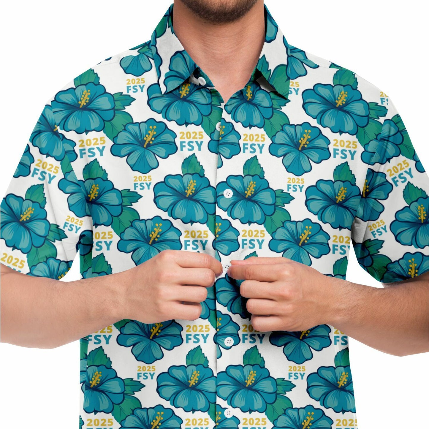 FSY 2025 Aloha Short Sleeve Button Down Shirt