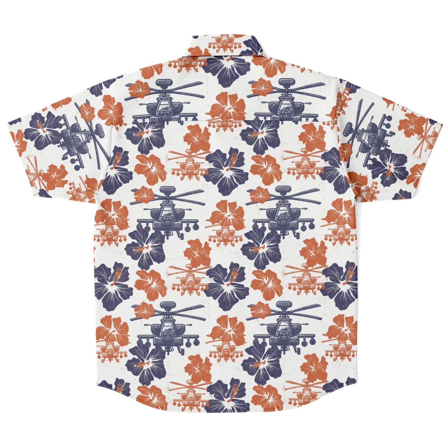 Tropical Apache Thunder Short Sleeve Button Down Shirt