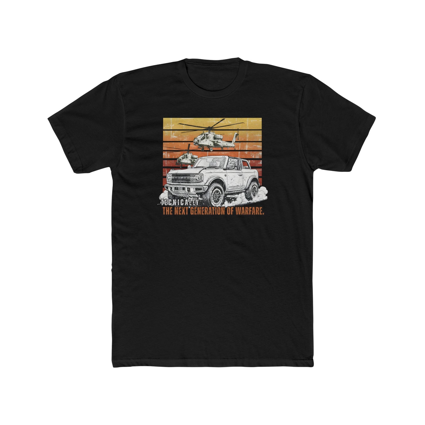 Technically The Next Generation of Warfare Vintage Sunset T-Shirt