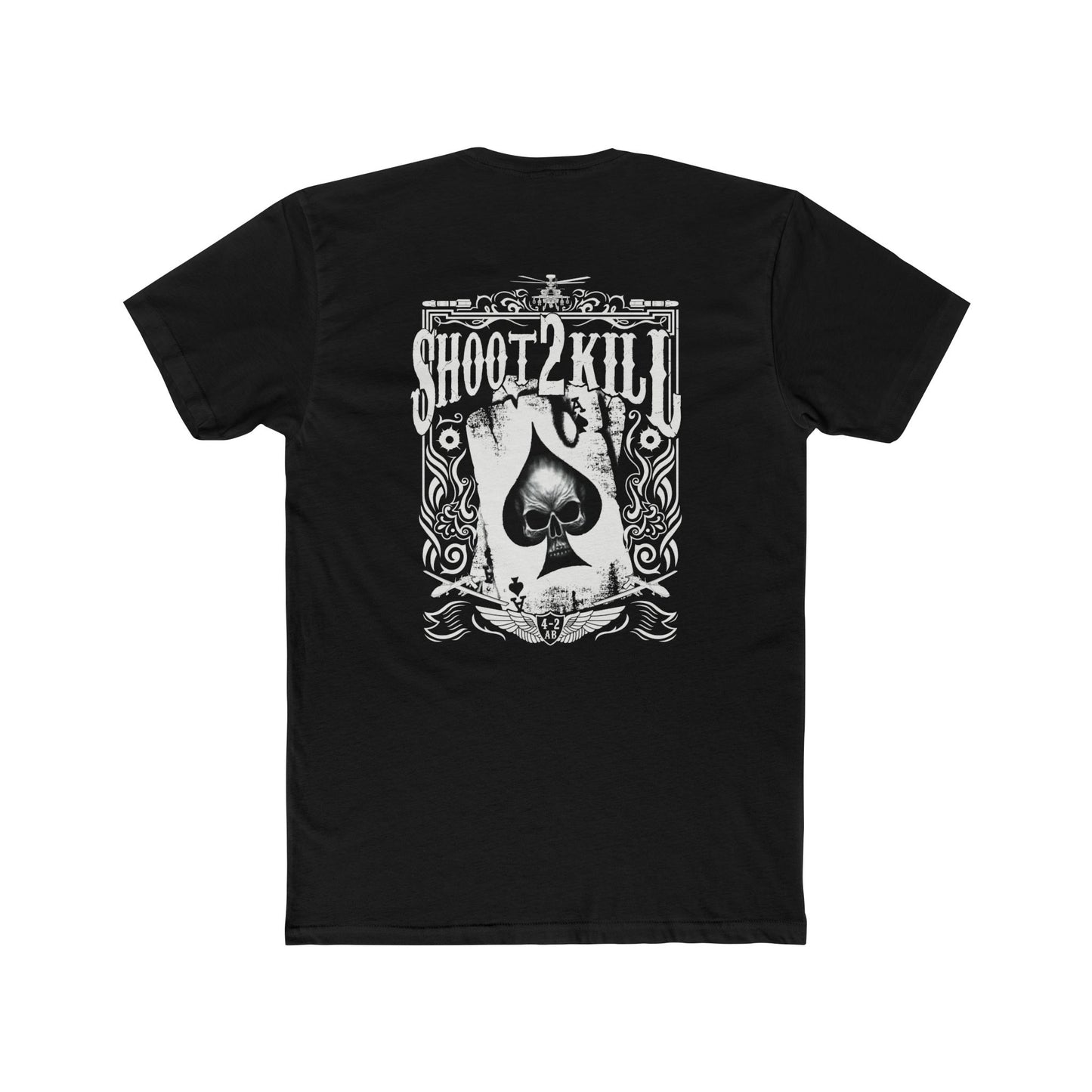 4-2 AB Shoot2Kill 100% Cotton Crew Tee