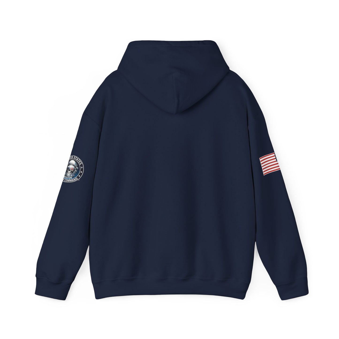 U.S. Space Command Skull Astronaut C2F PMO Logo Hoodie Accelerating Space Dominance 2032