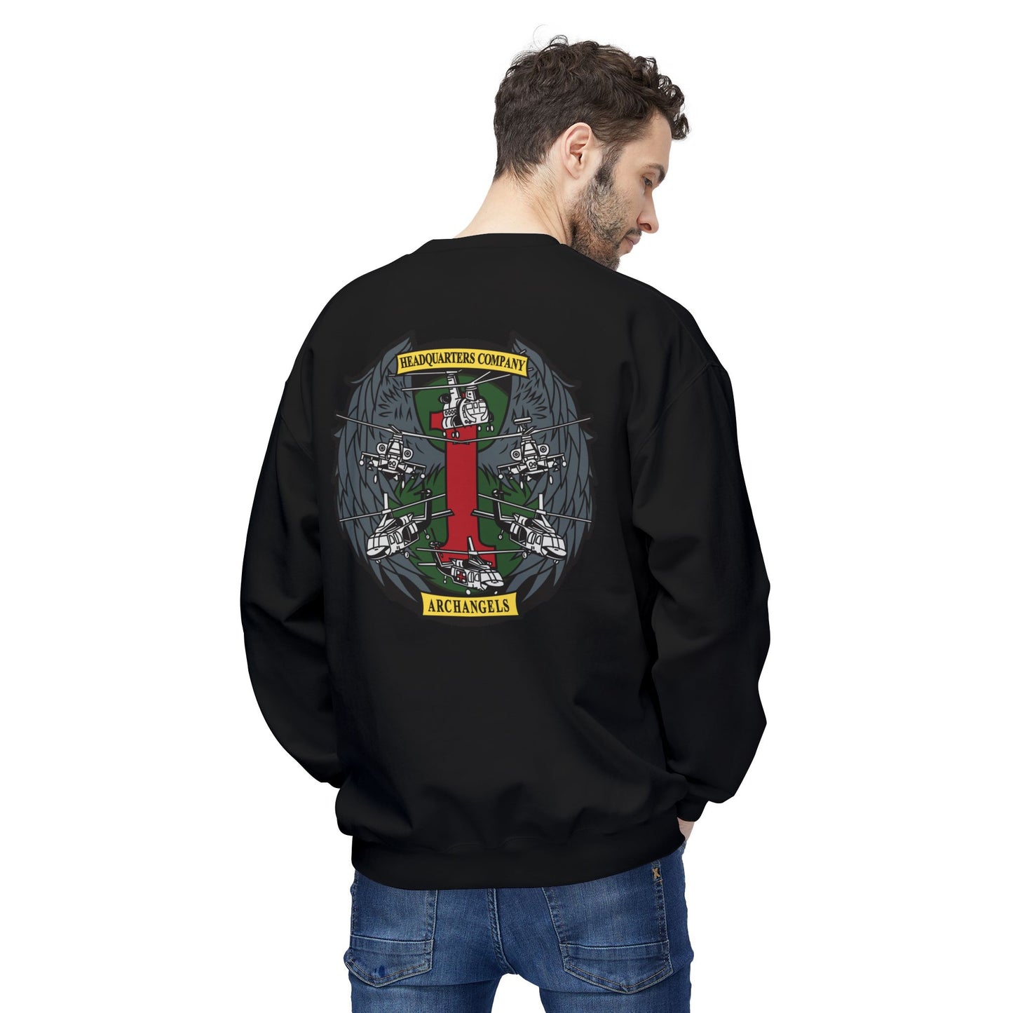 1 CAB Archangels Headquarters Company Crewneck Sweatshirt