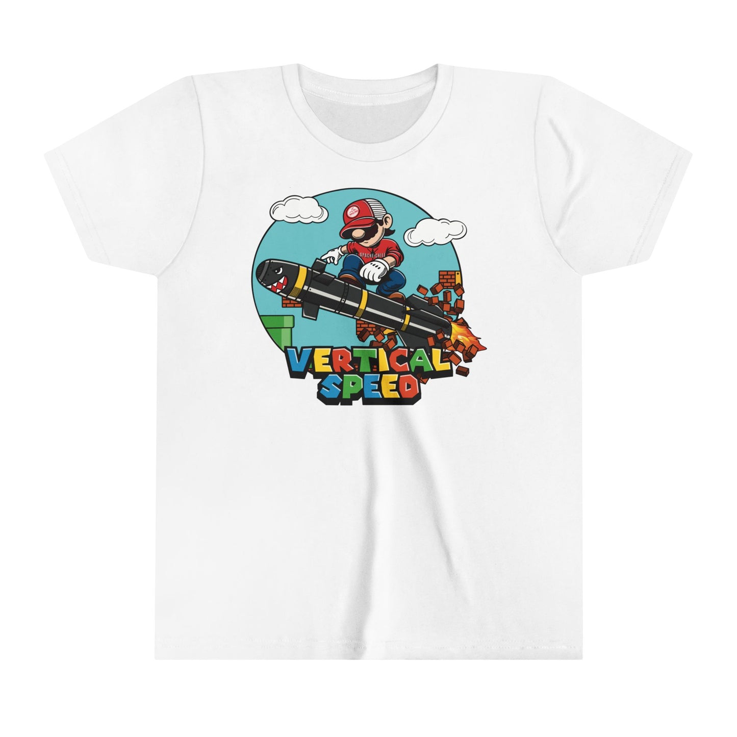 Level Up Vertical Speed Youth Short Sleeve Tee