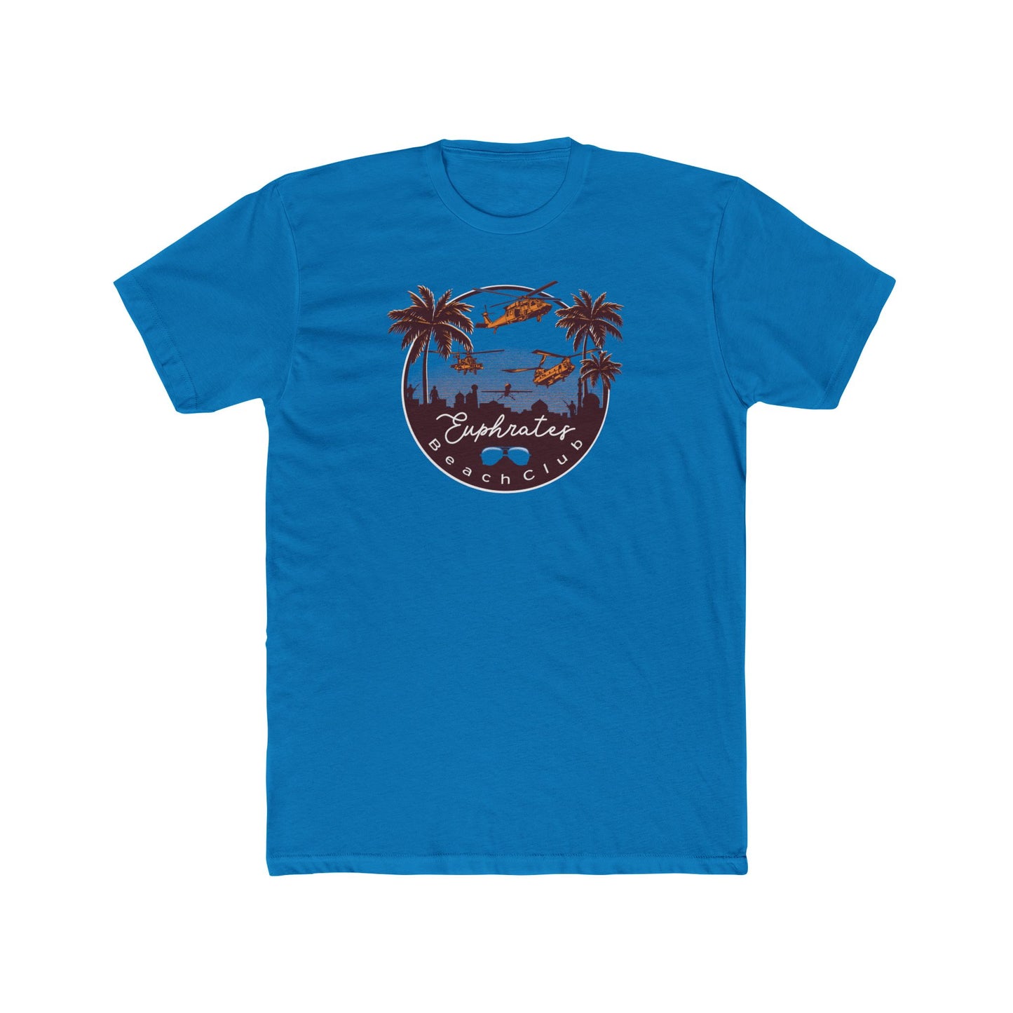 Euphrates Beach Club 100% Cotton Crew Tee