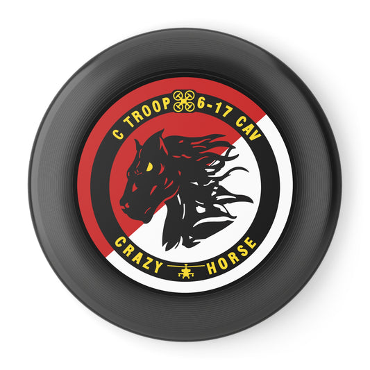 Legacy 6-17 AIR CAV C Troop Crazy Horse Frisbee - Durable Flying Disc