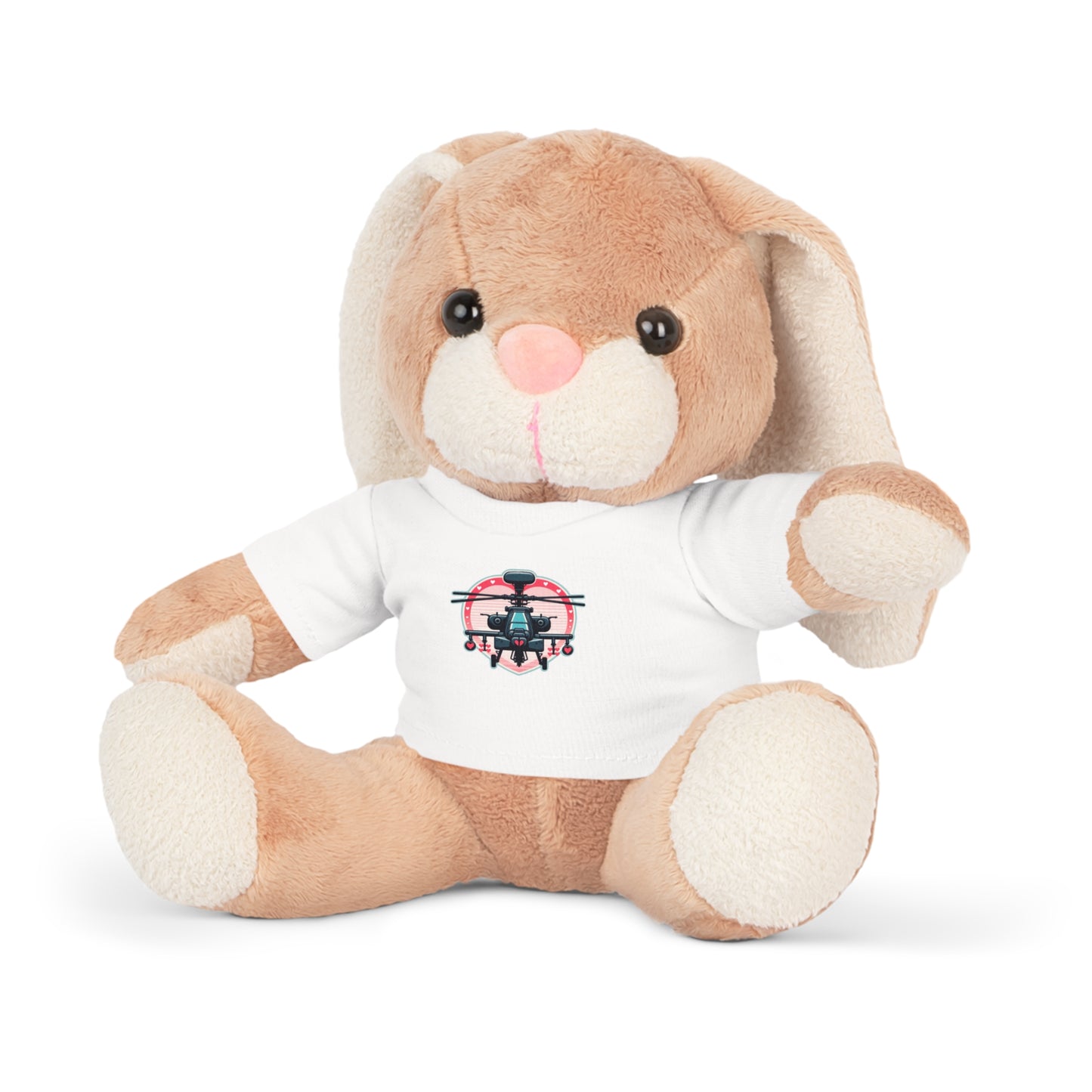 Medium Plushie Toy with Apache Valentine T-Shirt