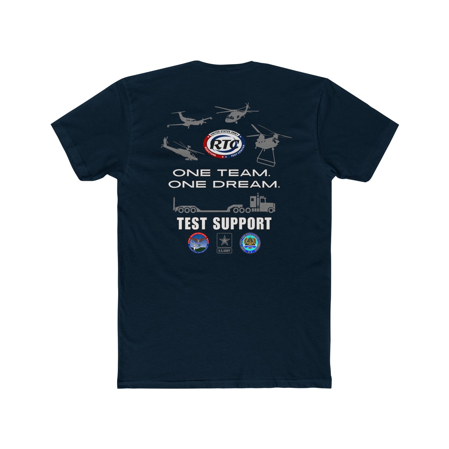 TEST SUPPORT 100% Cotton Tee