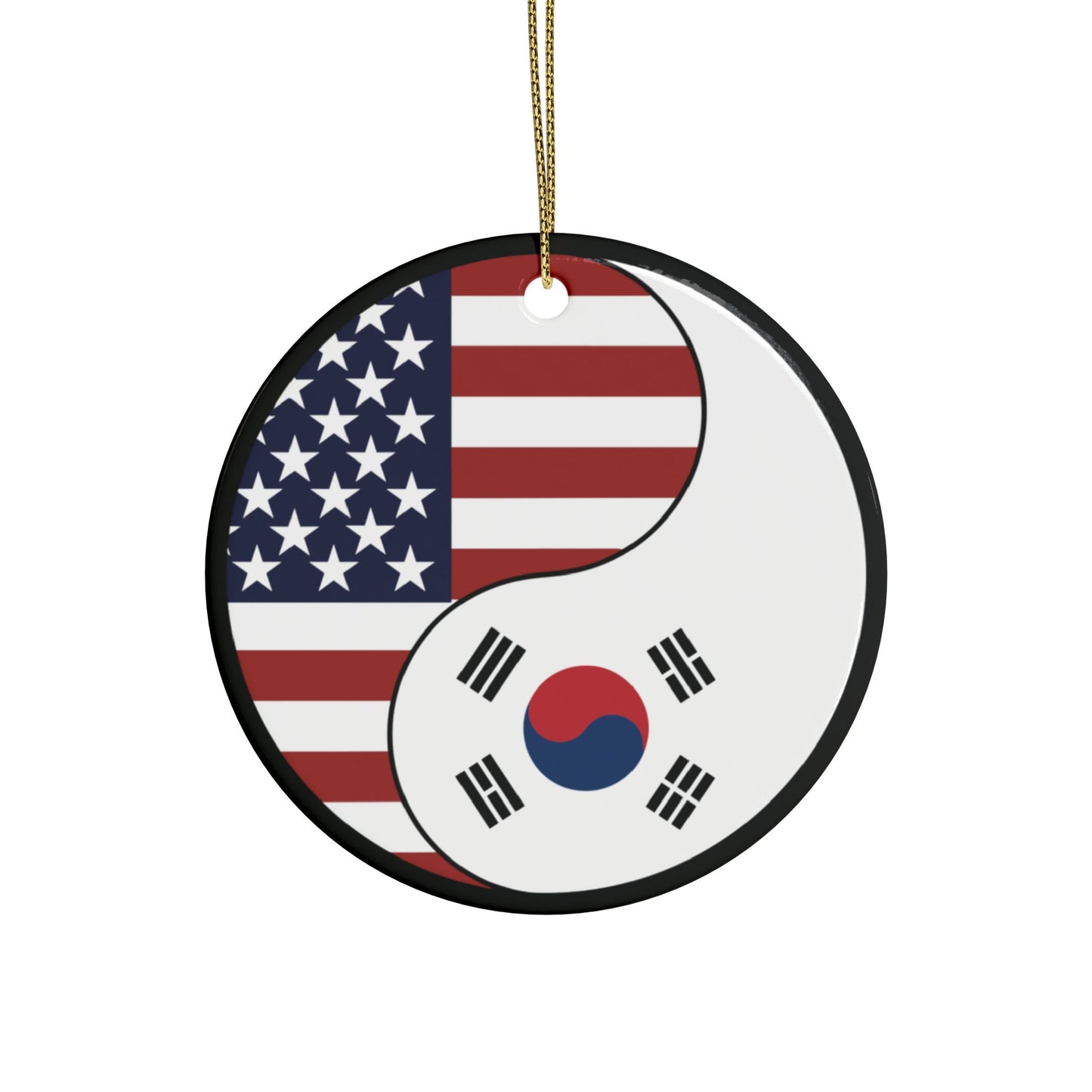 Taegukki Alliance Ceramic Ornaments (1pcs, 5pcs, 10pcs, 20pcs)