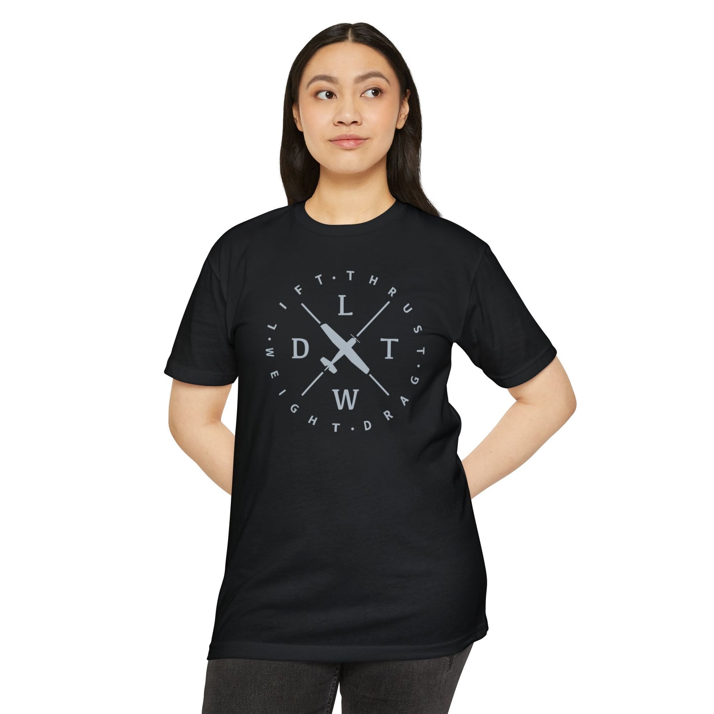 The Lift Equation Lift, Thrust, Drag, Weight Aviation Jersey T-shirt